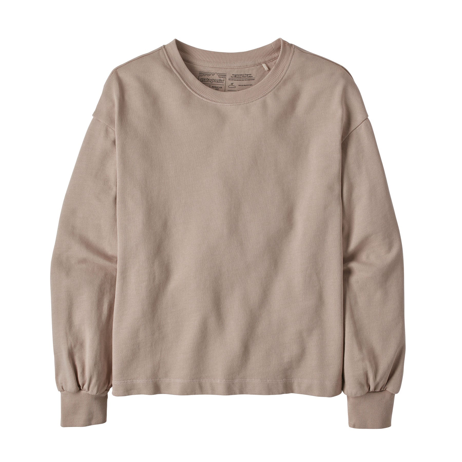Women's Regenerative Organic Certified™ Cotton Essential Pullover
