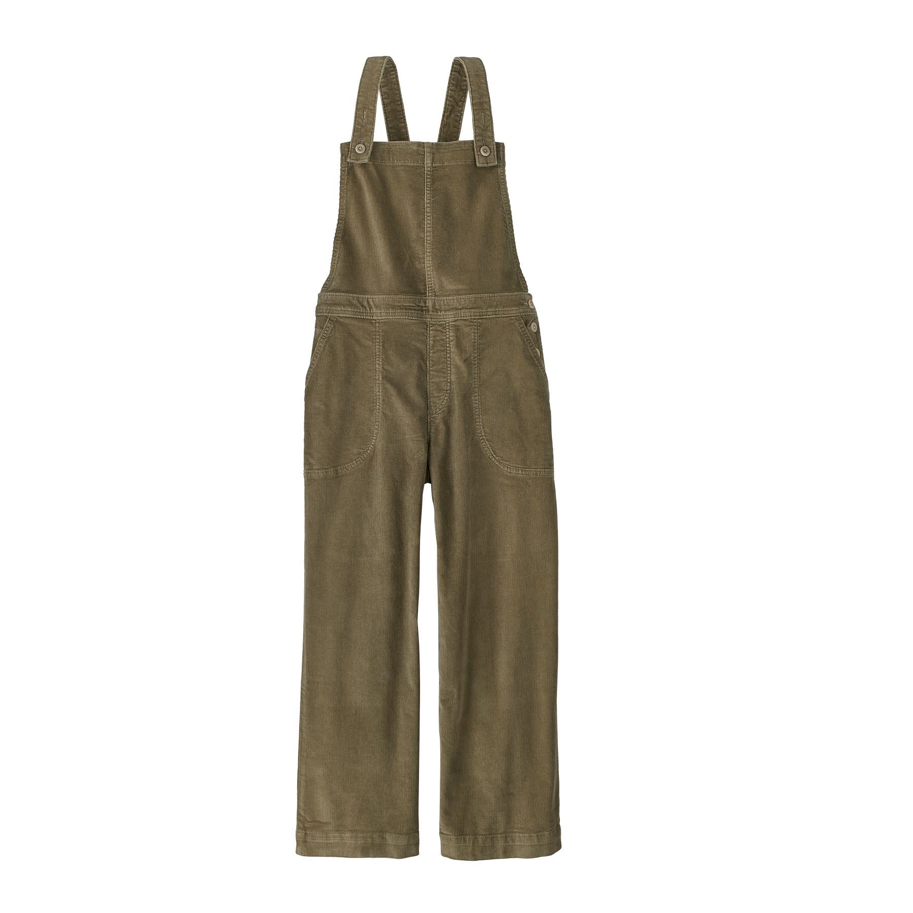 Women's Stand Up® Cropped Corduroy Overalls