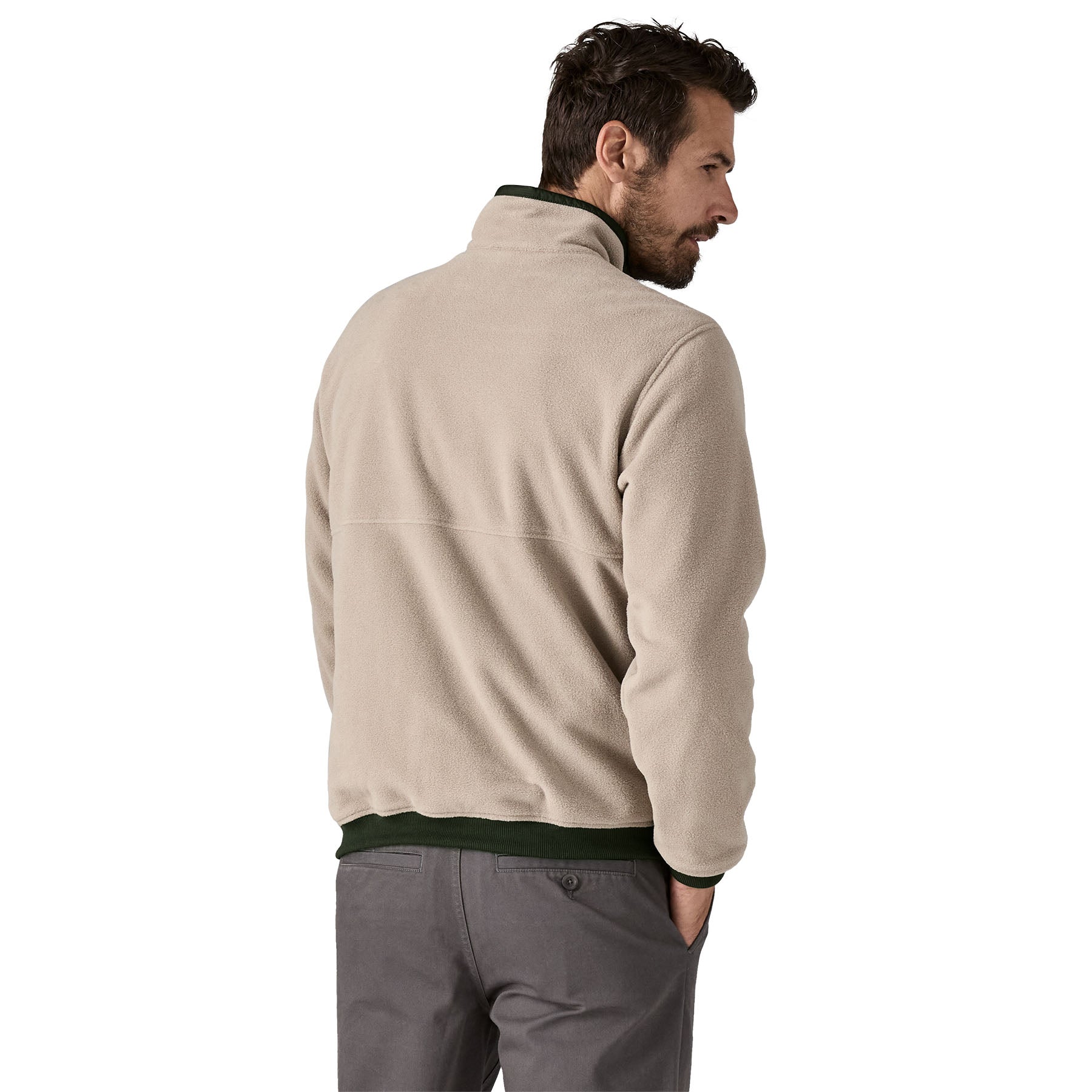 Men's Reversible Shelled Microdini Fleece Jacket