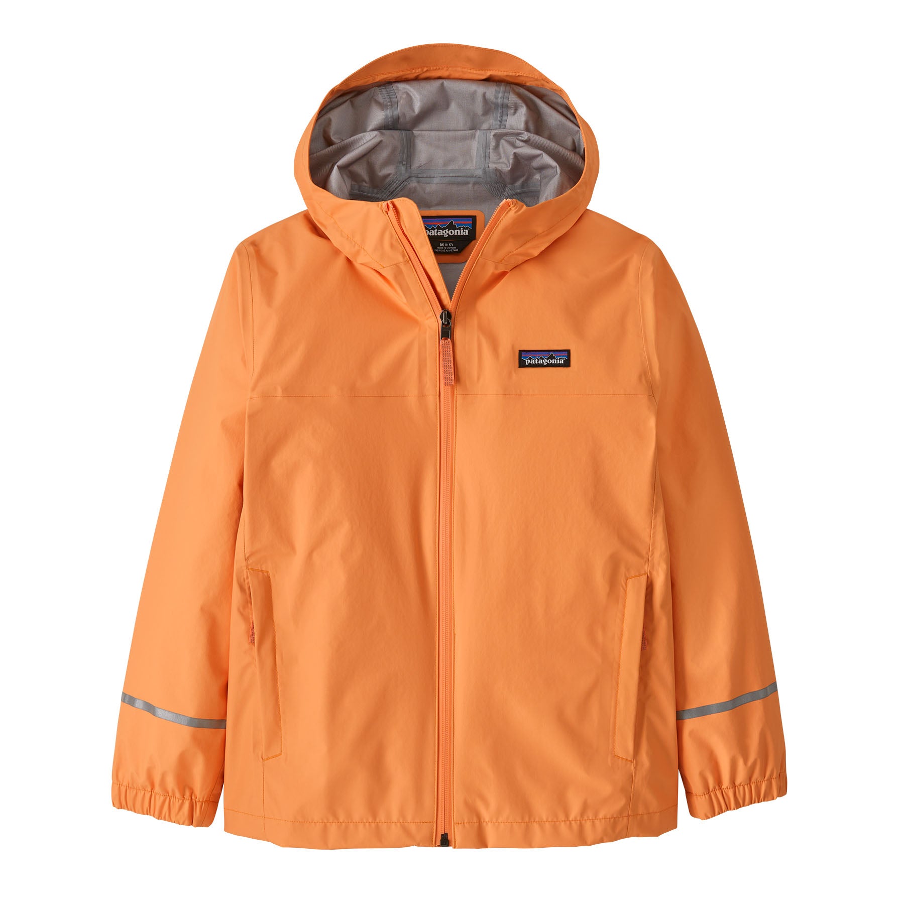 Patagonia Kids' Torrentshell 3L Rain Jacket Vivid Apricot