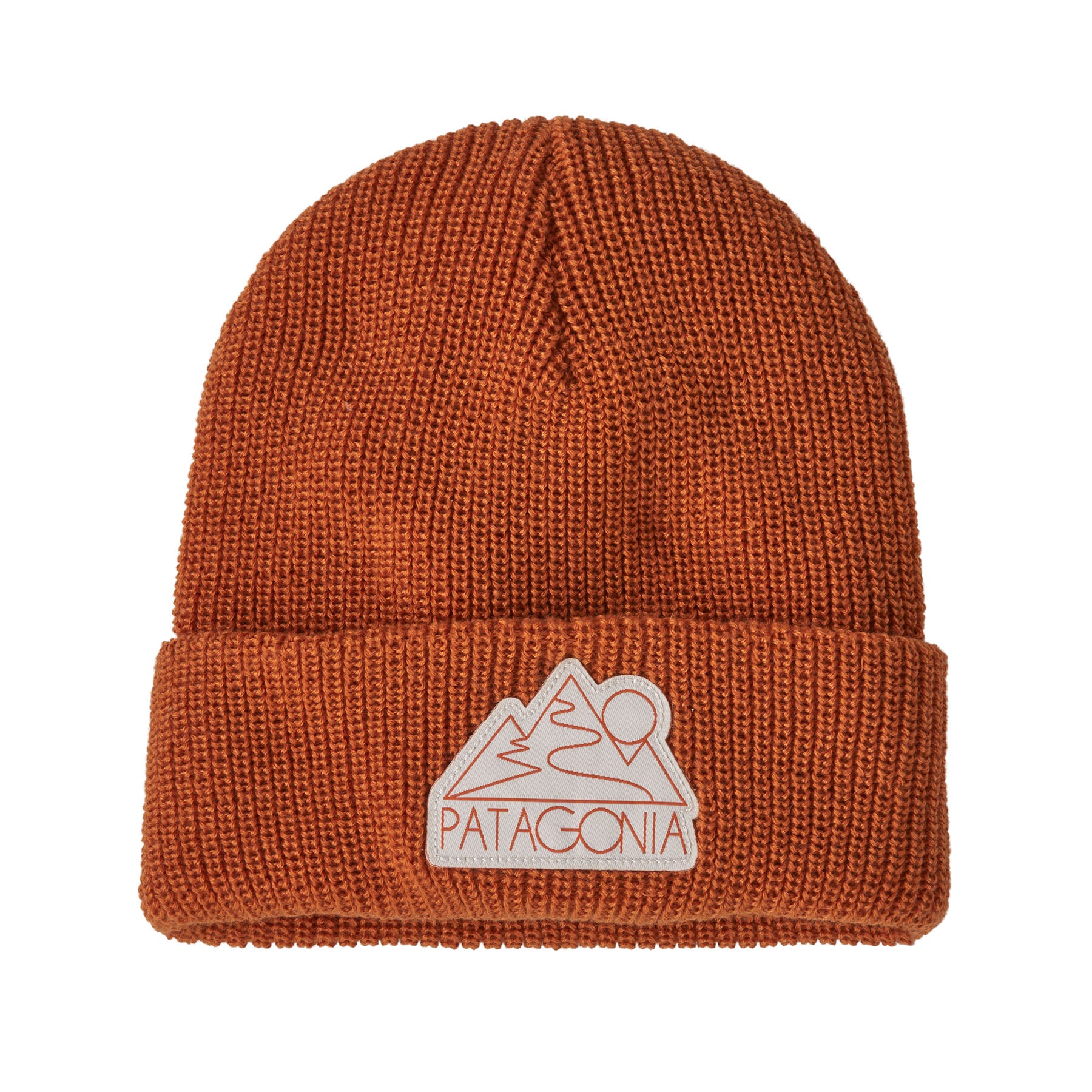Patagonia Kids' Logo Beanie Z's and S's: Redtail Rust