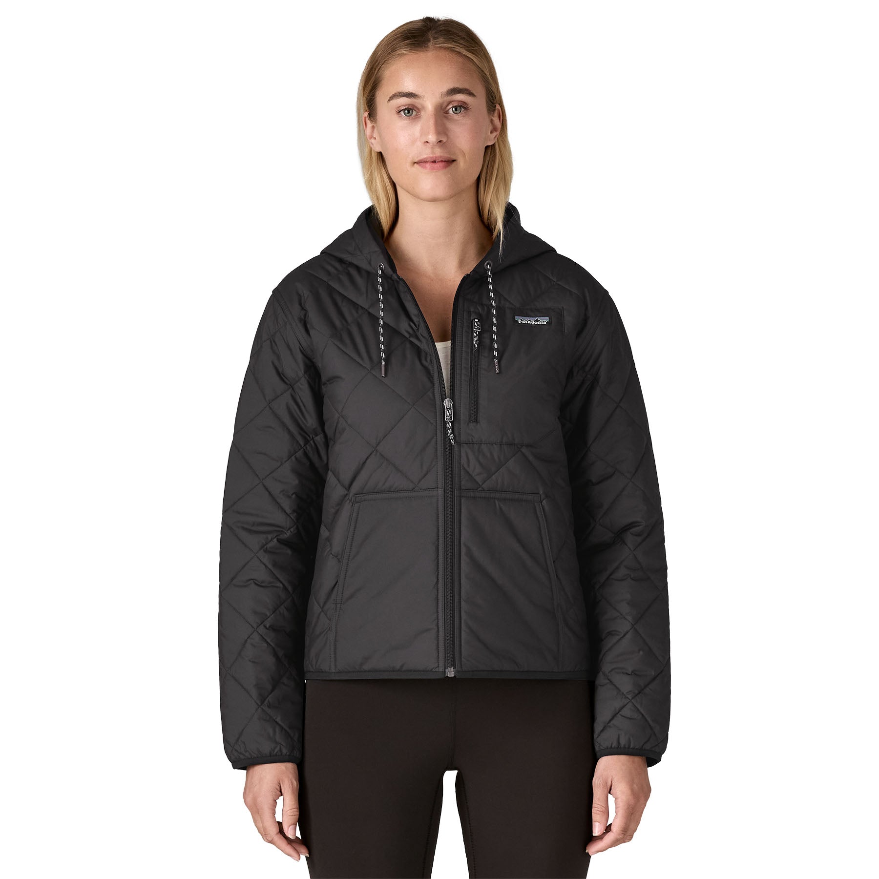 Women's Diamond Quilted Bomber Hoody