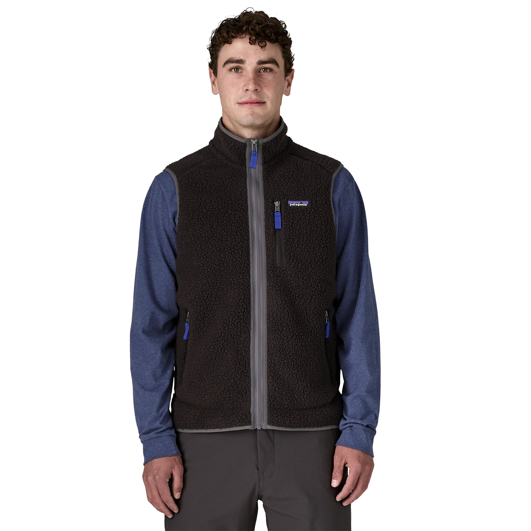 Men's Retro Pile Fleece Vest