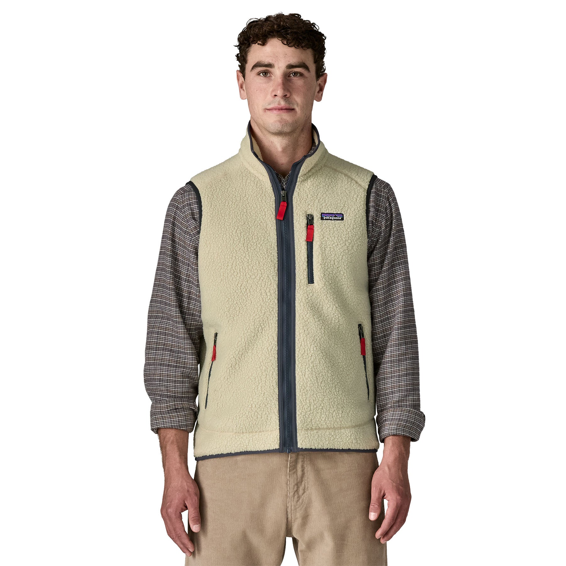 Men's Retro Pile Fleece Vest