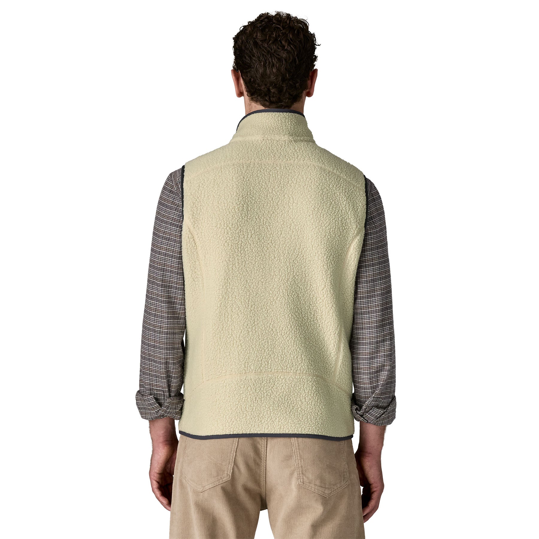 Men's Retro Pile Fleece Vest