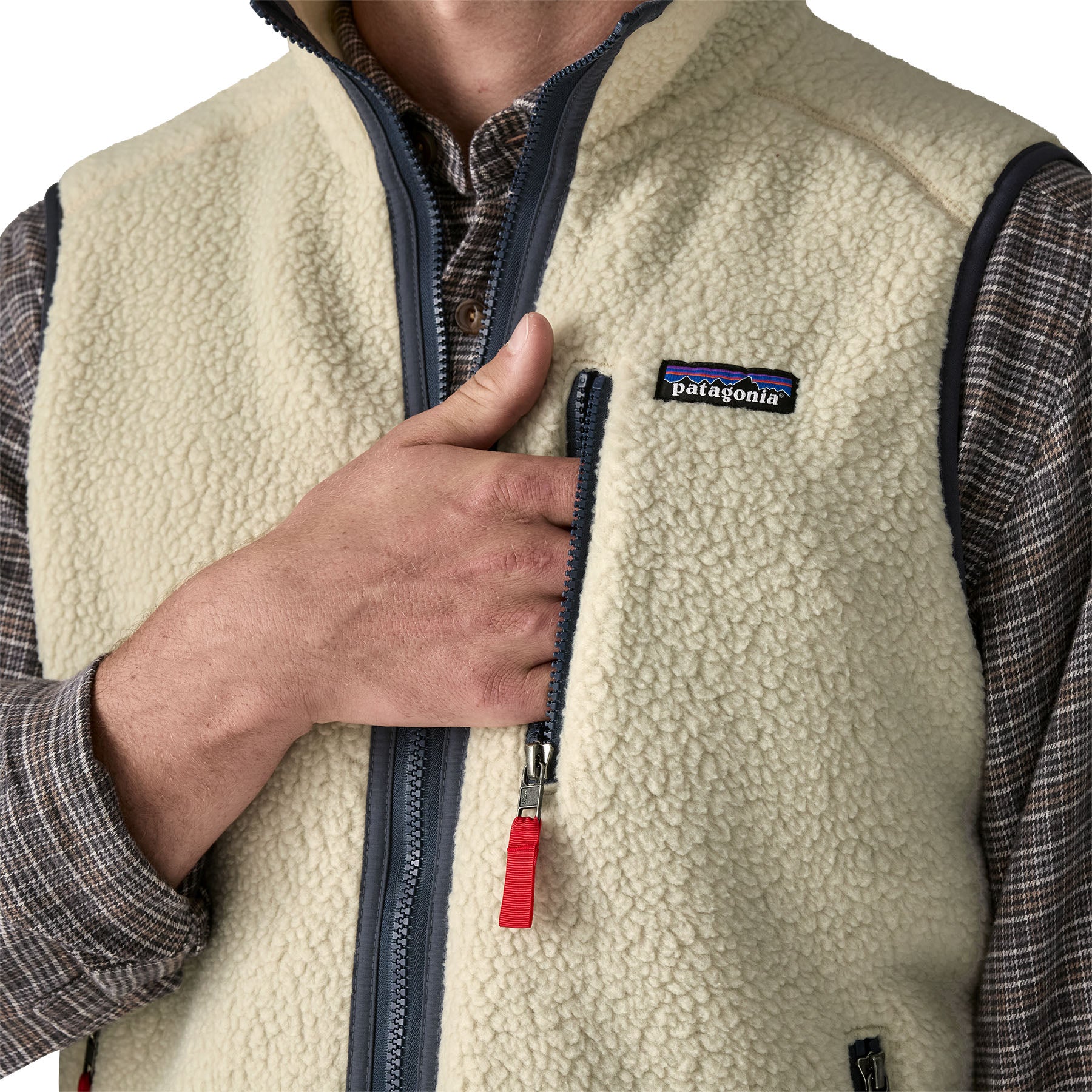 Men's Retro Pile Fleece Vest
