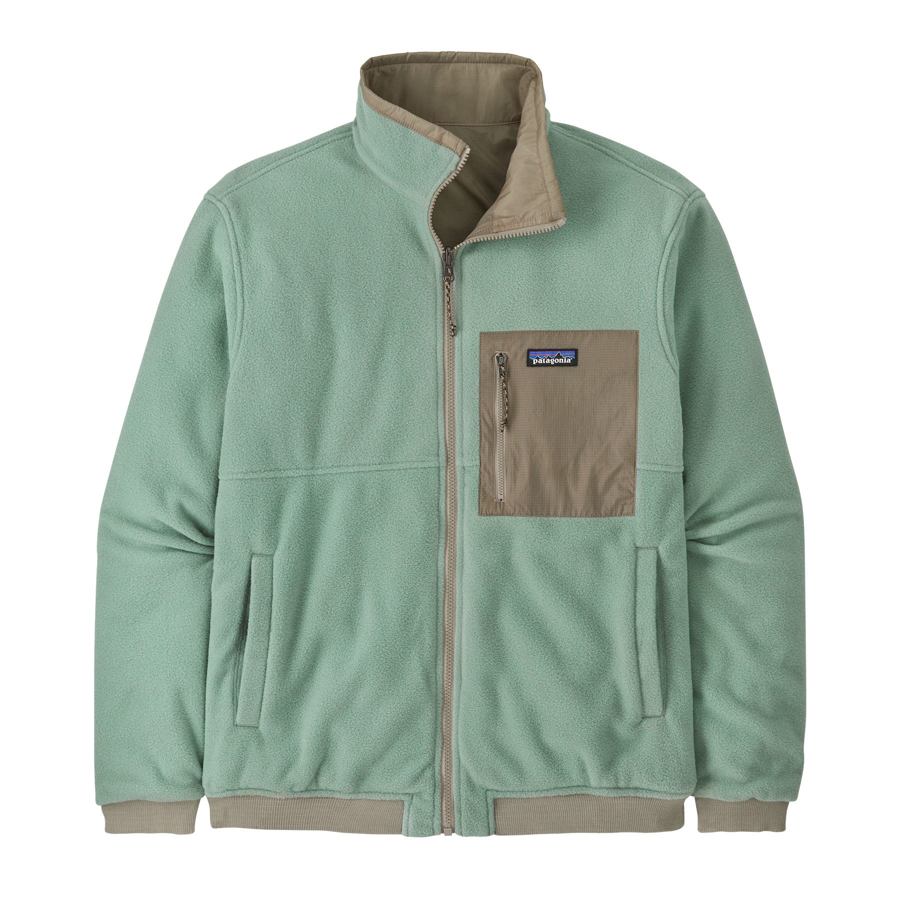 Men's Reversible Shelled Microdini Fleece Jacket