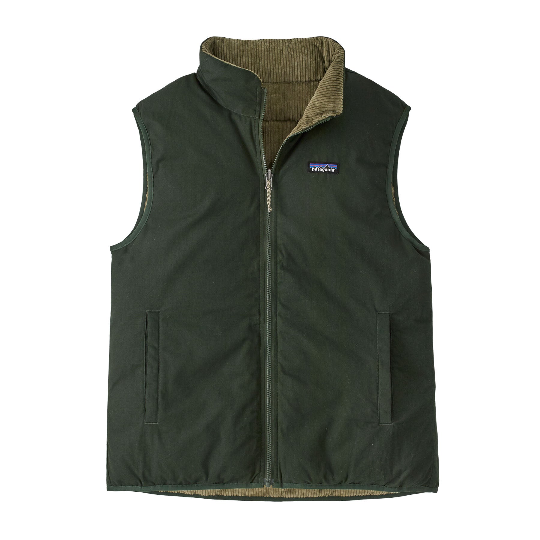 Reversible Cotton Down Vest