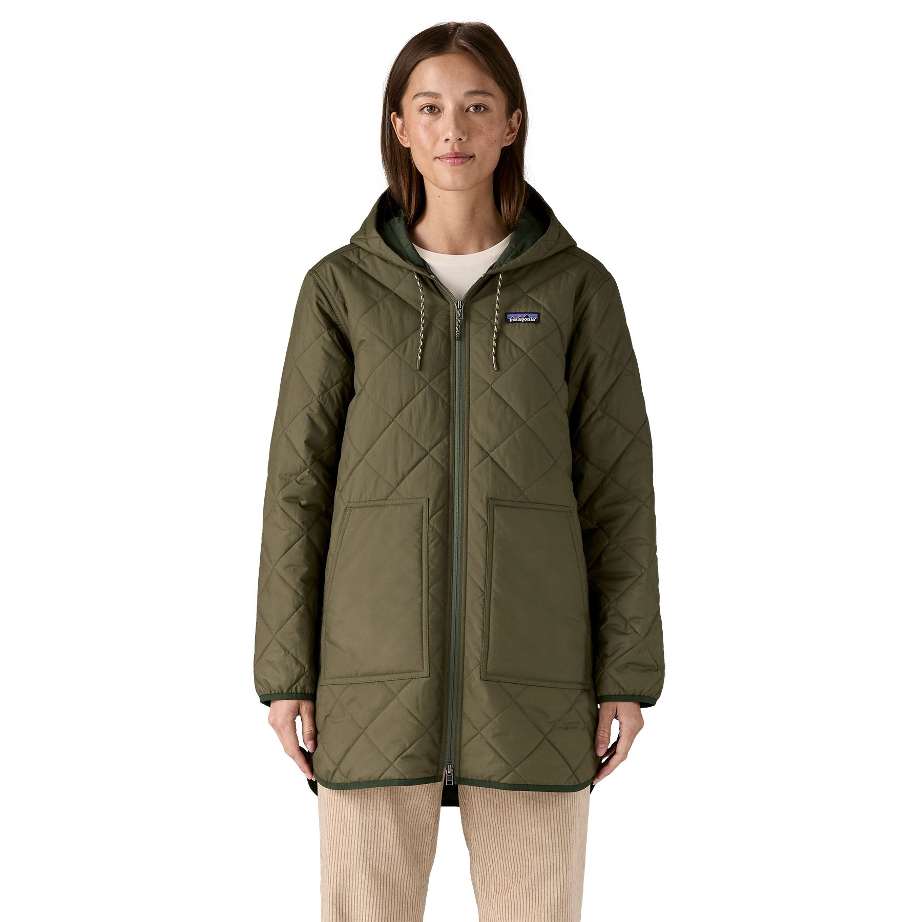 Women's Diamond Quilted Parka