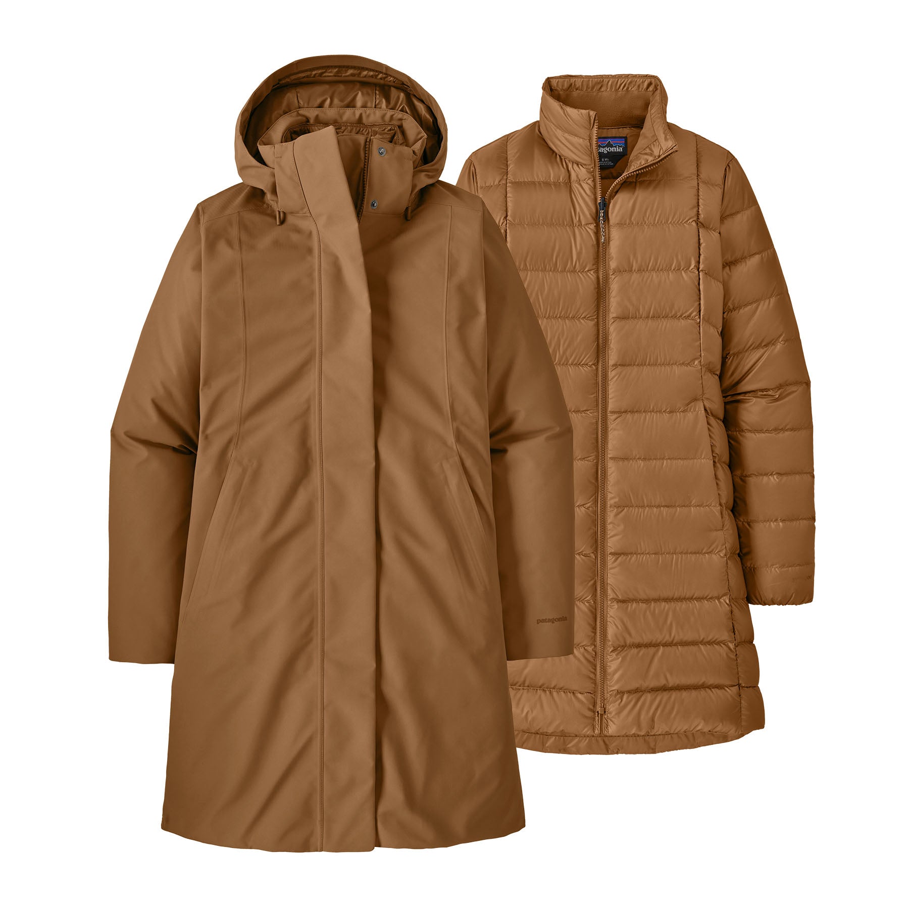 お値下げpatagonia ダウン Tres 3 in 1 Parka Patagonia Women's Tres 3-in-1 Parka - Deer Brown