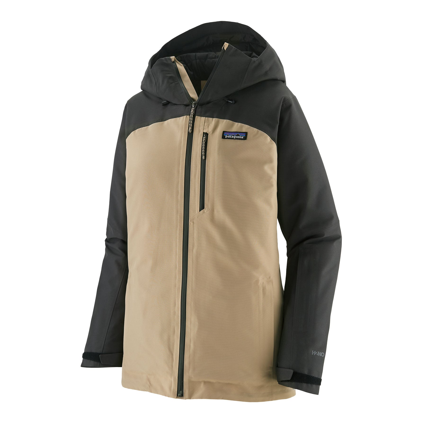 Patagonia Women's Insulated Powder Town Ski/Snowboard Jacket - Oar Tan