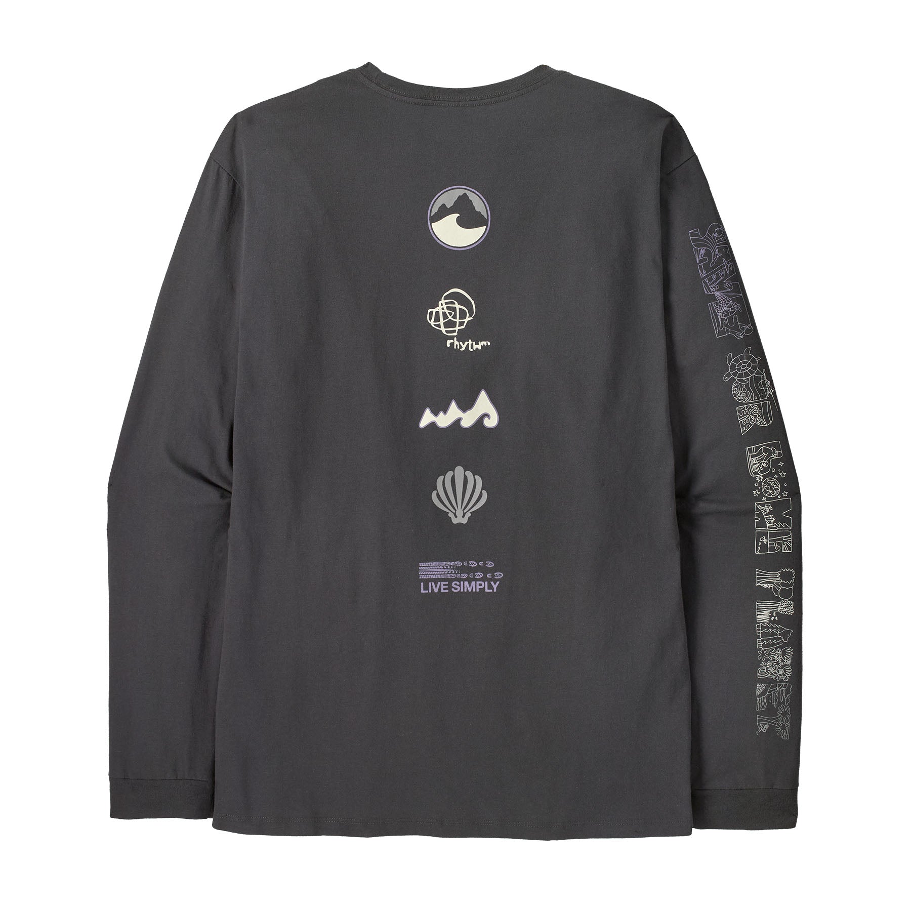 Men's Long-Sleeved Long Way 'Round Organic Shirt