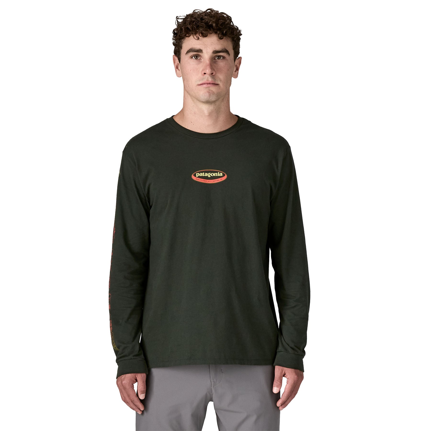 Men's Long-Sleeved Long Way 'Round Organic Shirt