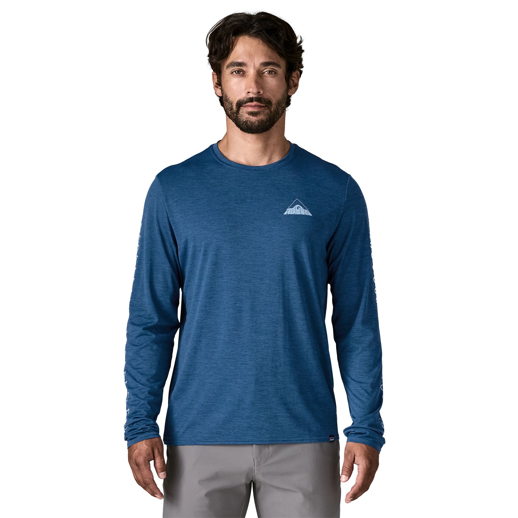 Men's Long-Sleeved Capilene® Cool Daily Graphic Shirt - Lands