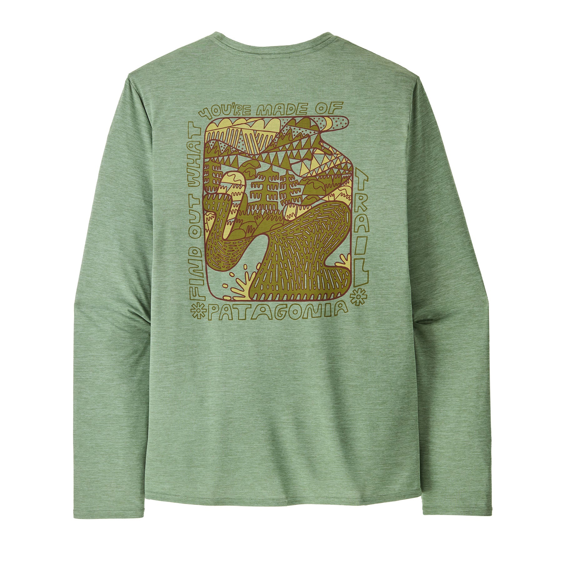 Men's Long-Sleeved Capilene® Cool Daily Graphic Shirt - Lands