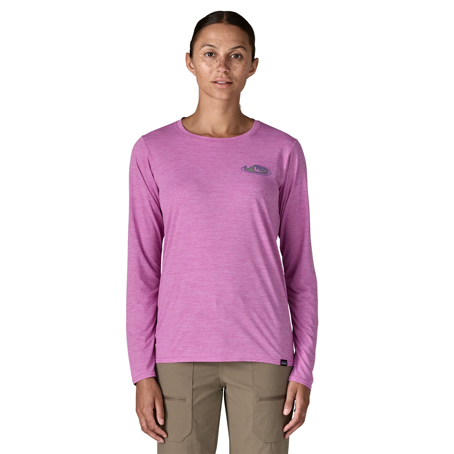 Women's Long-Sleeved Capilene® Cool Daily Graphic Shirt - Lands