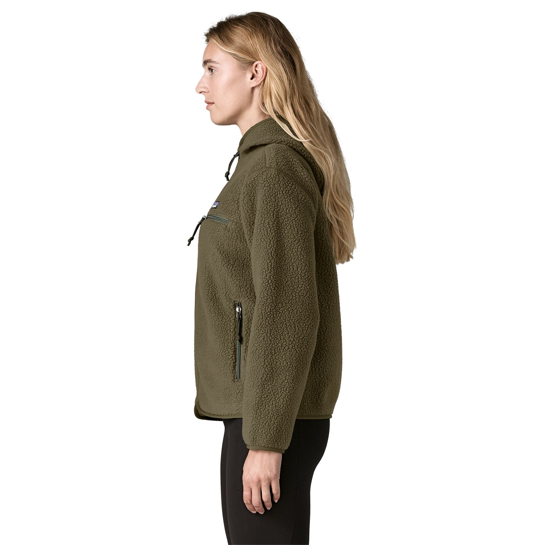 Women's Retro Pile Fleece Hoody