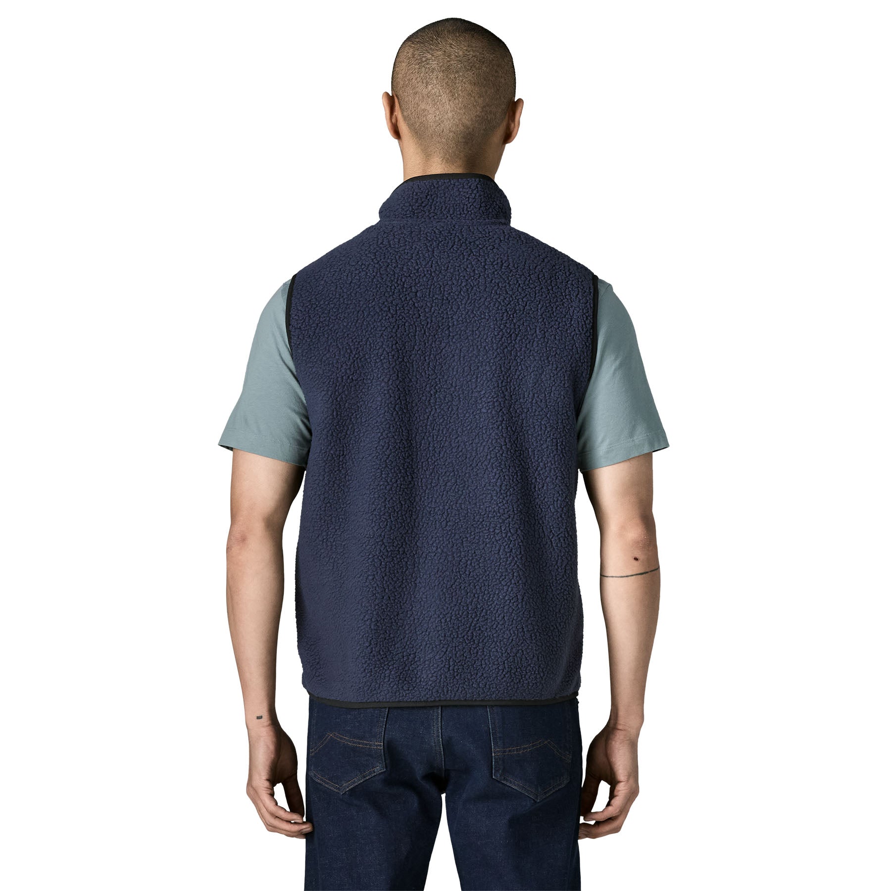 Men's Retro Pile Fleece Vest