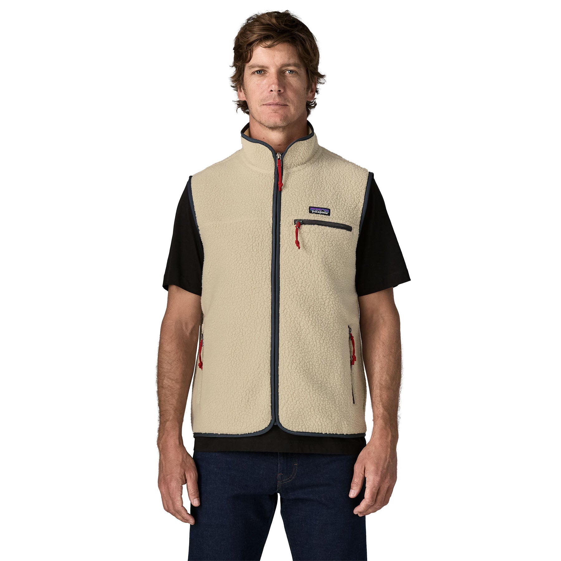Men's Retro Pile Fleece Vest