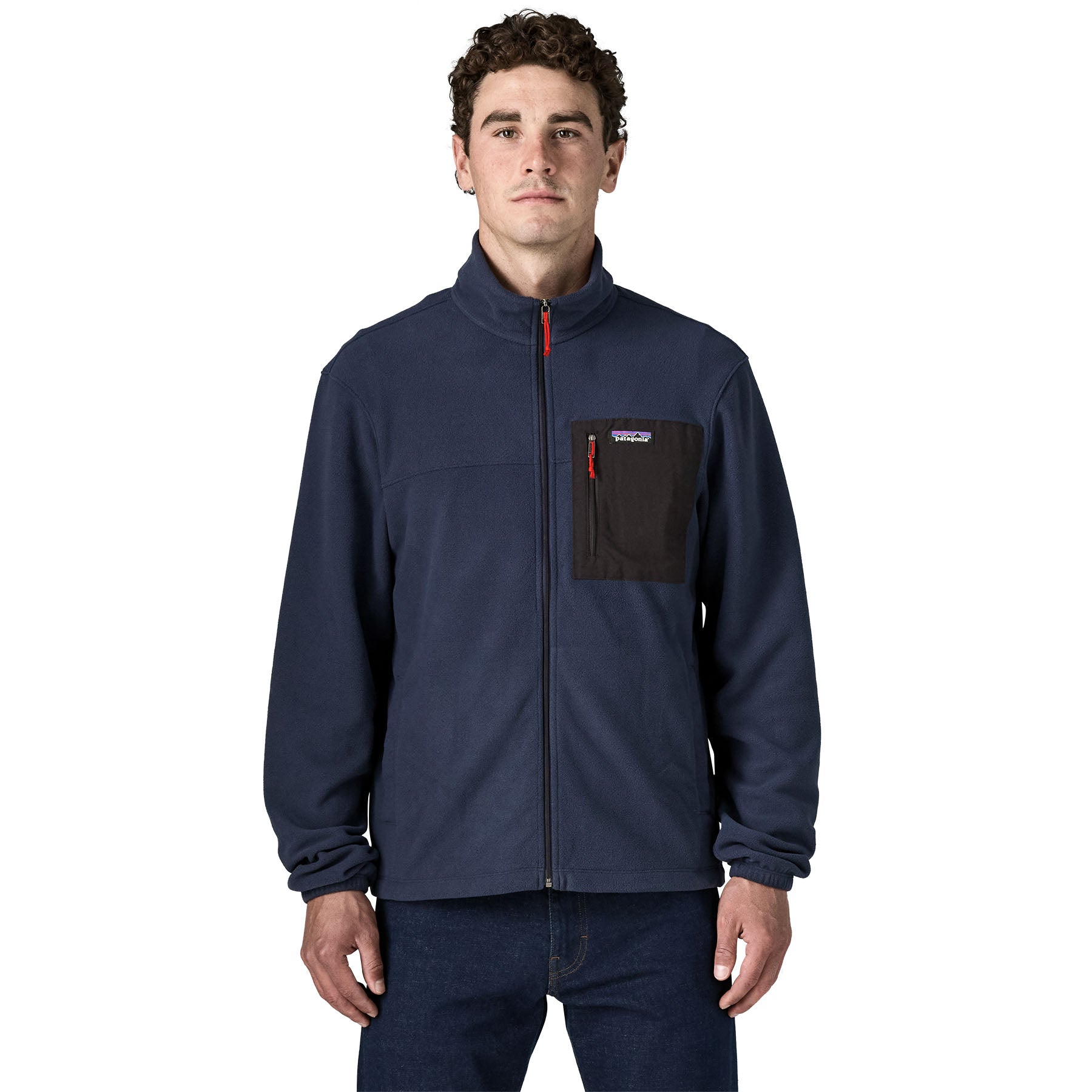 Men's Micro D® Fleece Patch Pocket Jacket