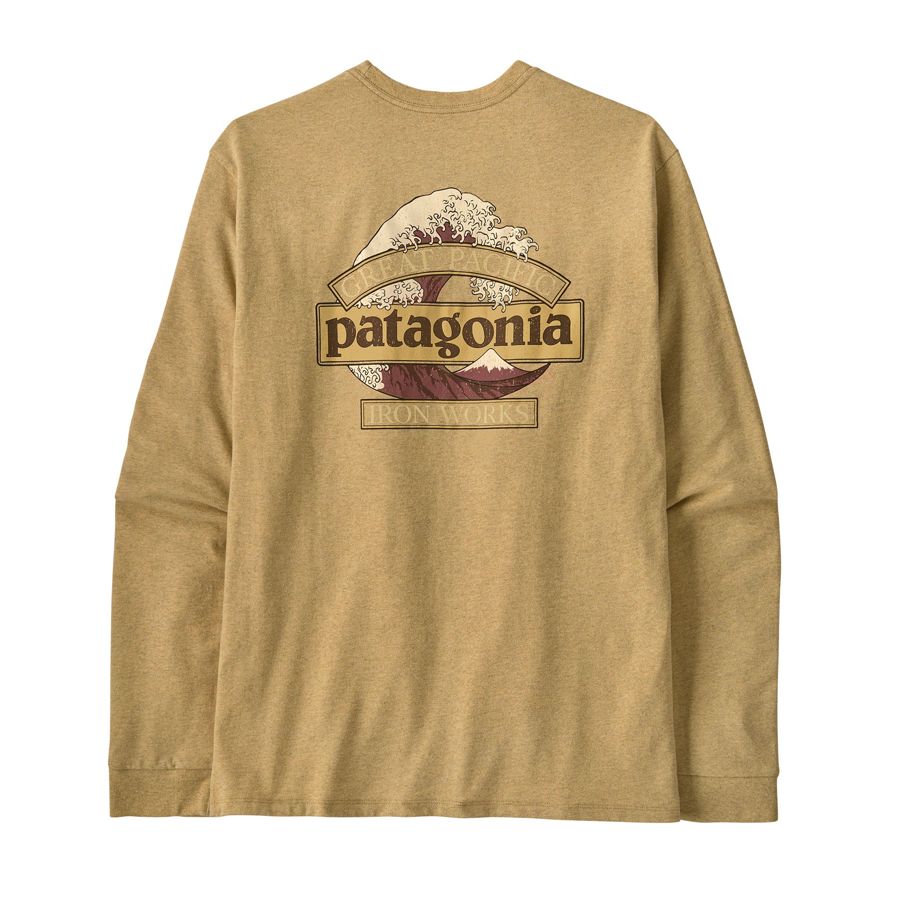 Men's Long-Sleeved Great Waves Responsibili-Tee®