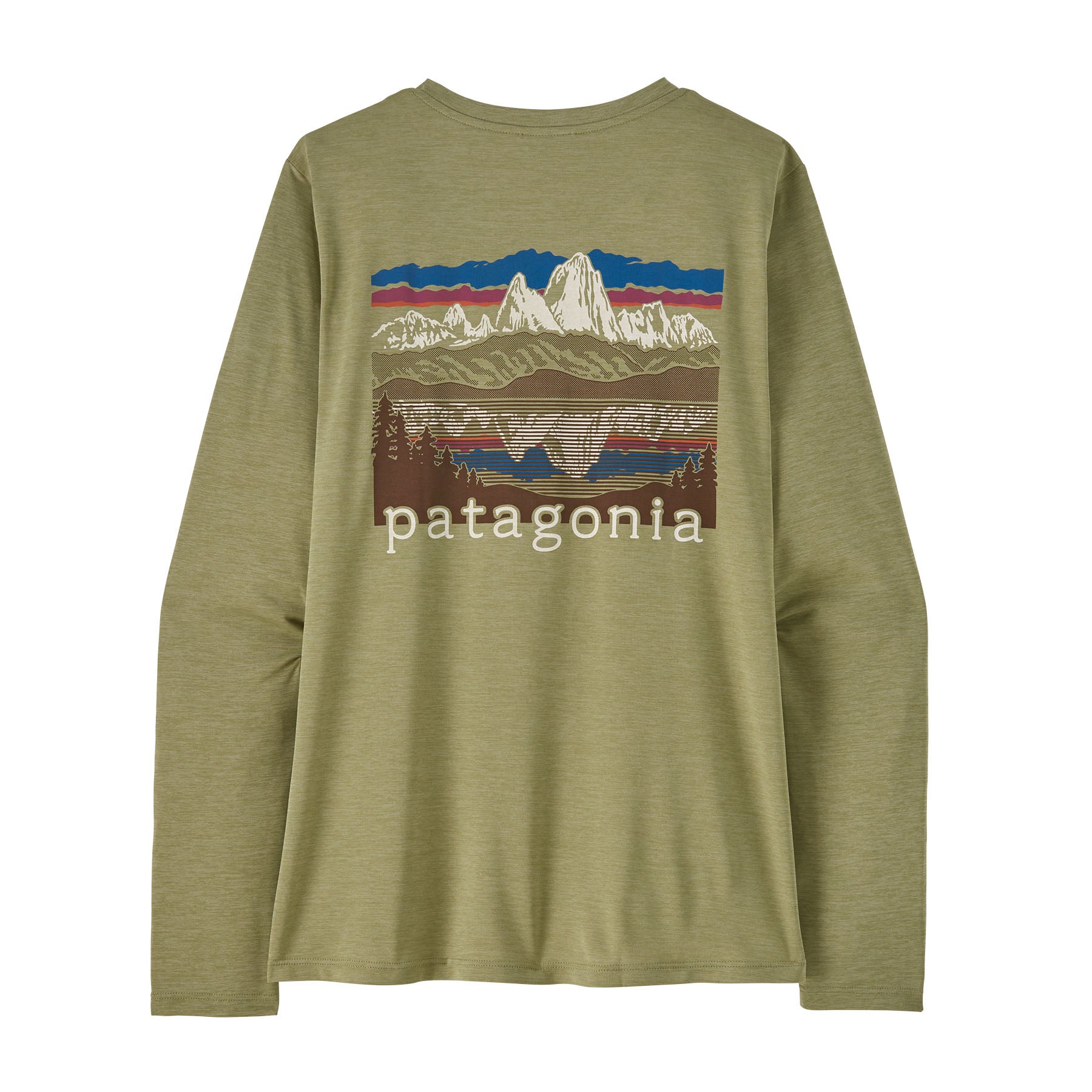 Women's Long-Sleeved Capilene® Cool Daily Shirt - Fitz Roy Foothills