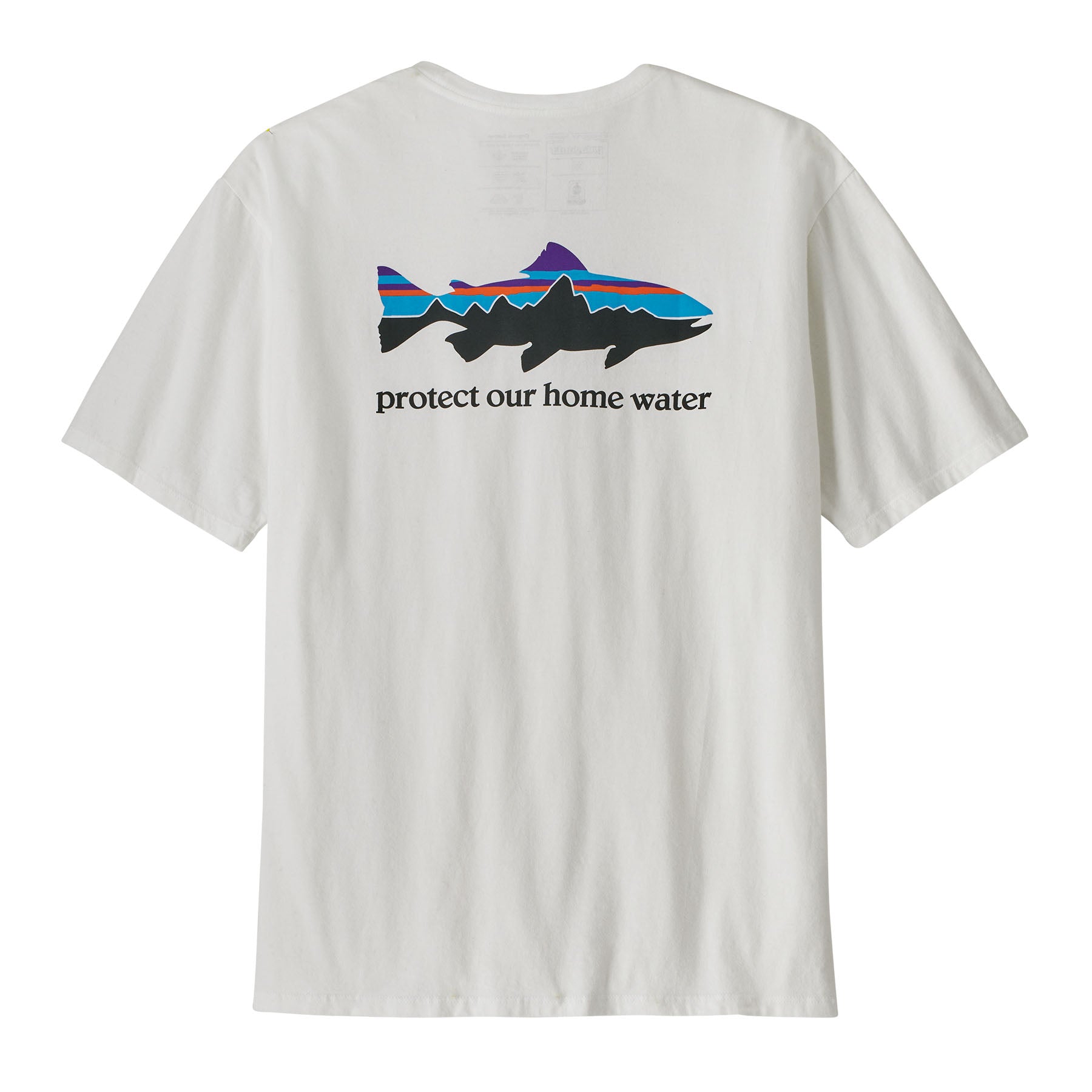 Men's Home Water Trout Organic T-Shirt