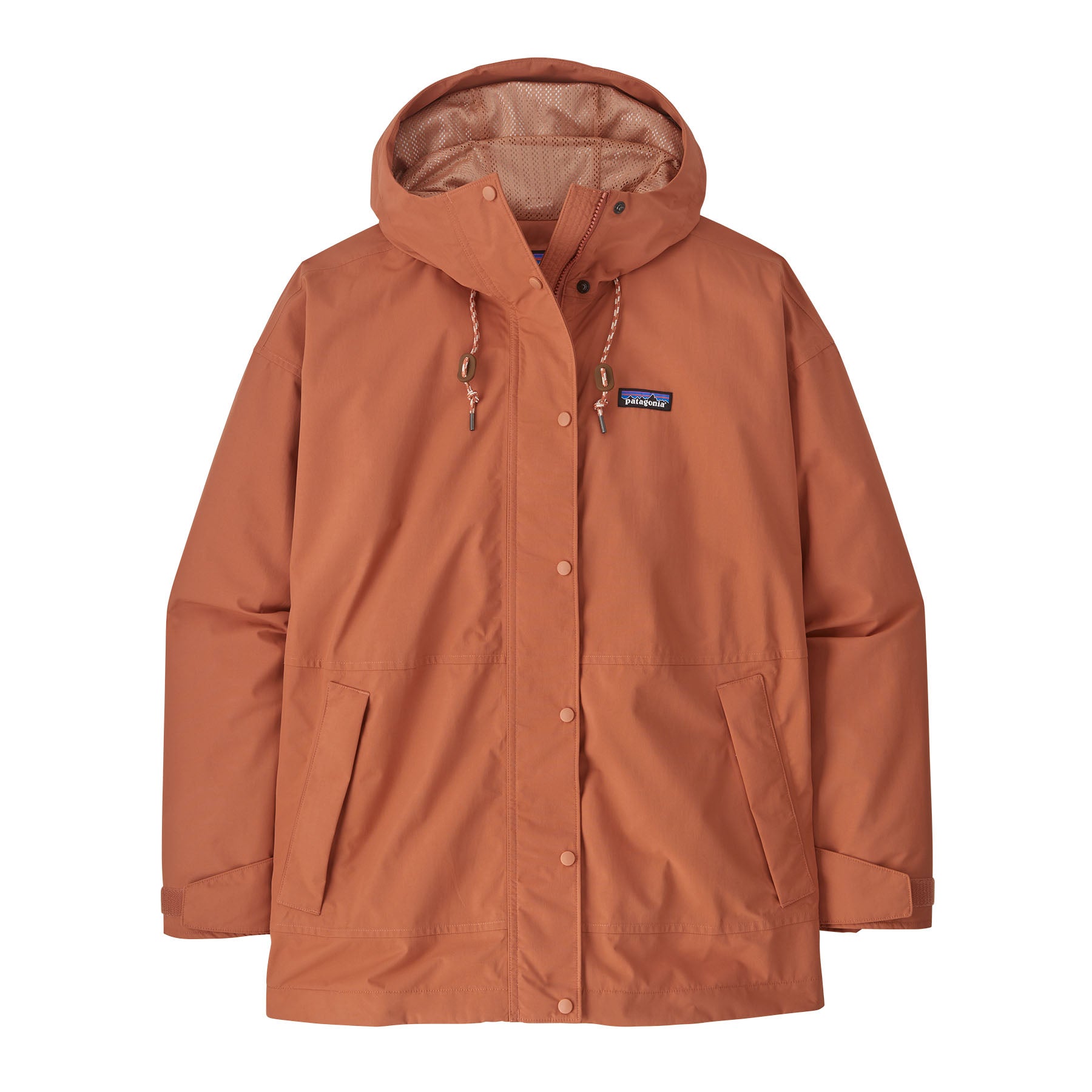 Patagonia Women's Outdoor Everyday Rain Jacket Sienna Clay