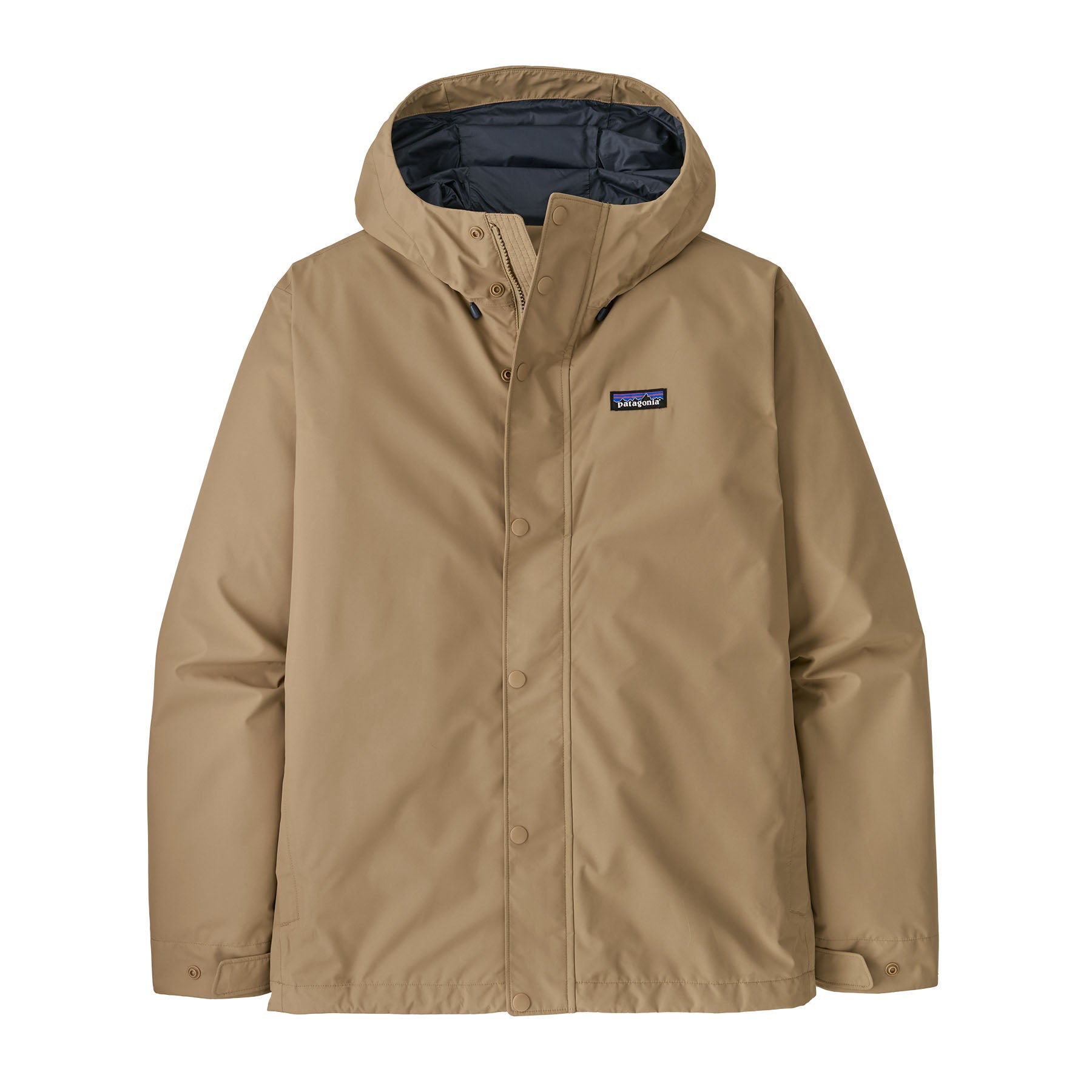 Patagonia Men's Jackson Glacier Rain Jacket Slab Khaki