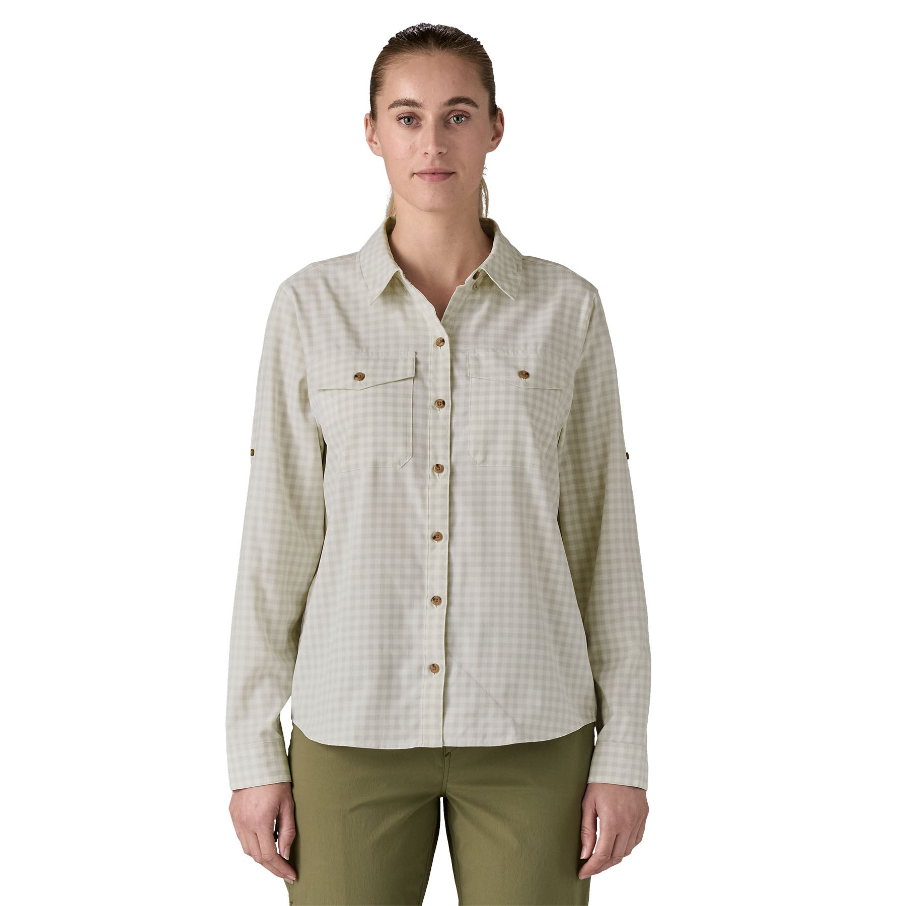 Women's Long-Sleeved Self-Guided Sun Shirt