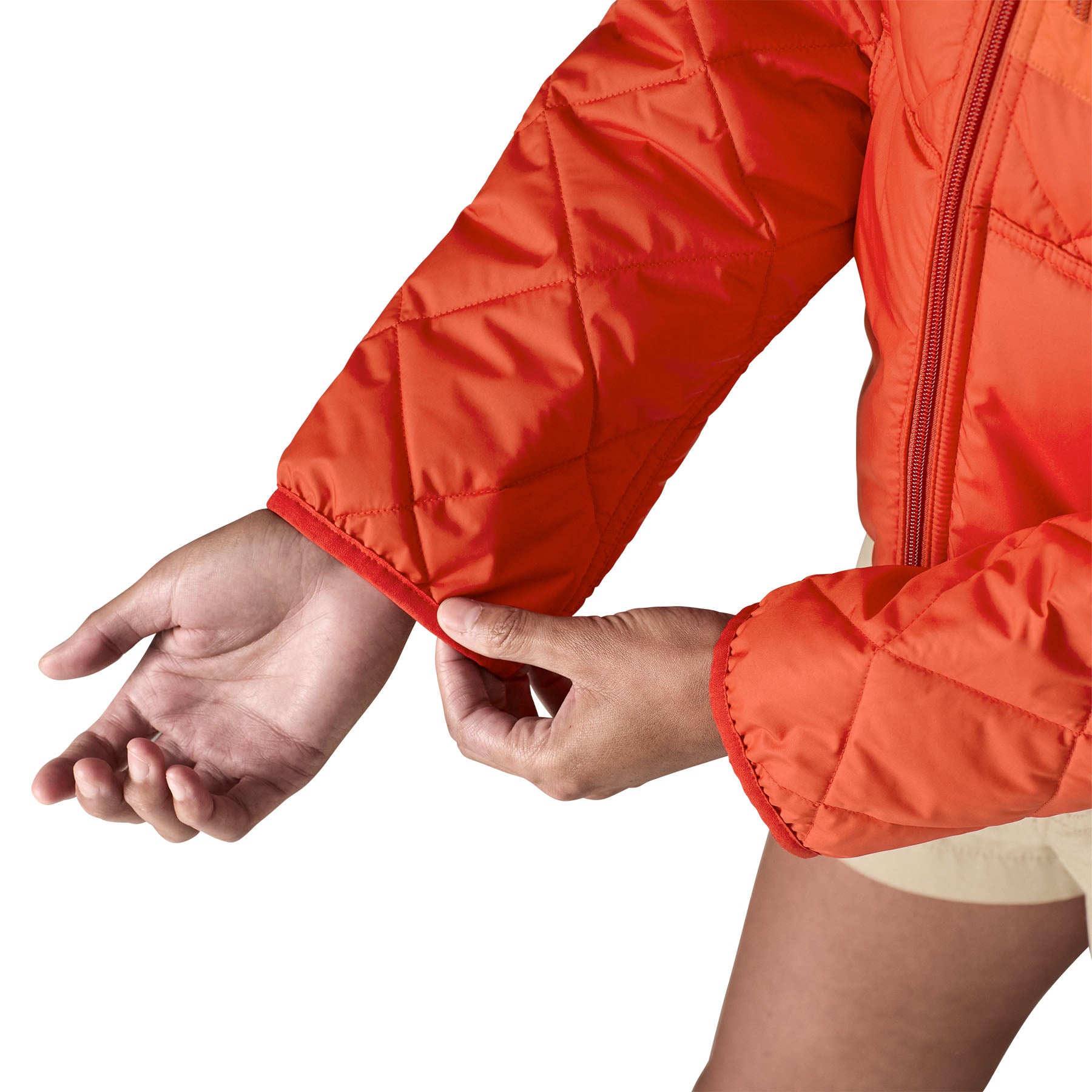 Women's Diamond Quilted Bomber Hoody