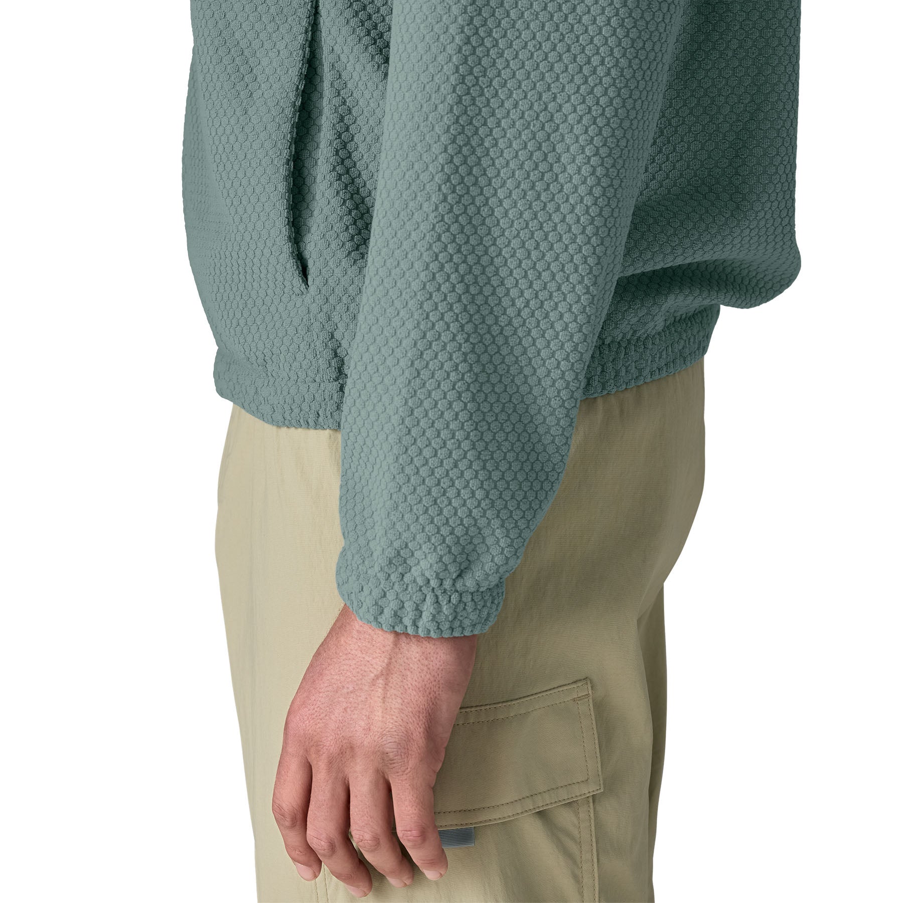 Men's Textured Fleece Jacket