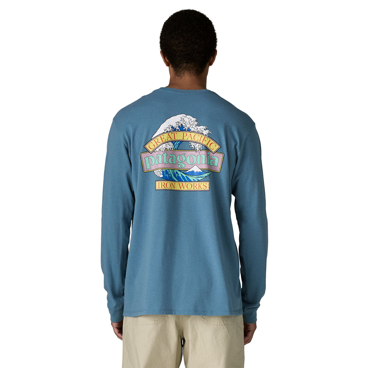 Men's Long-Sleeved Great Waves Responsibili-Tee®