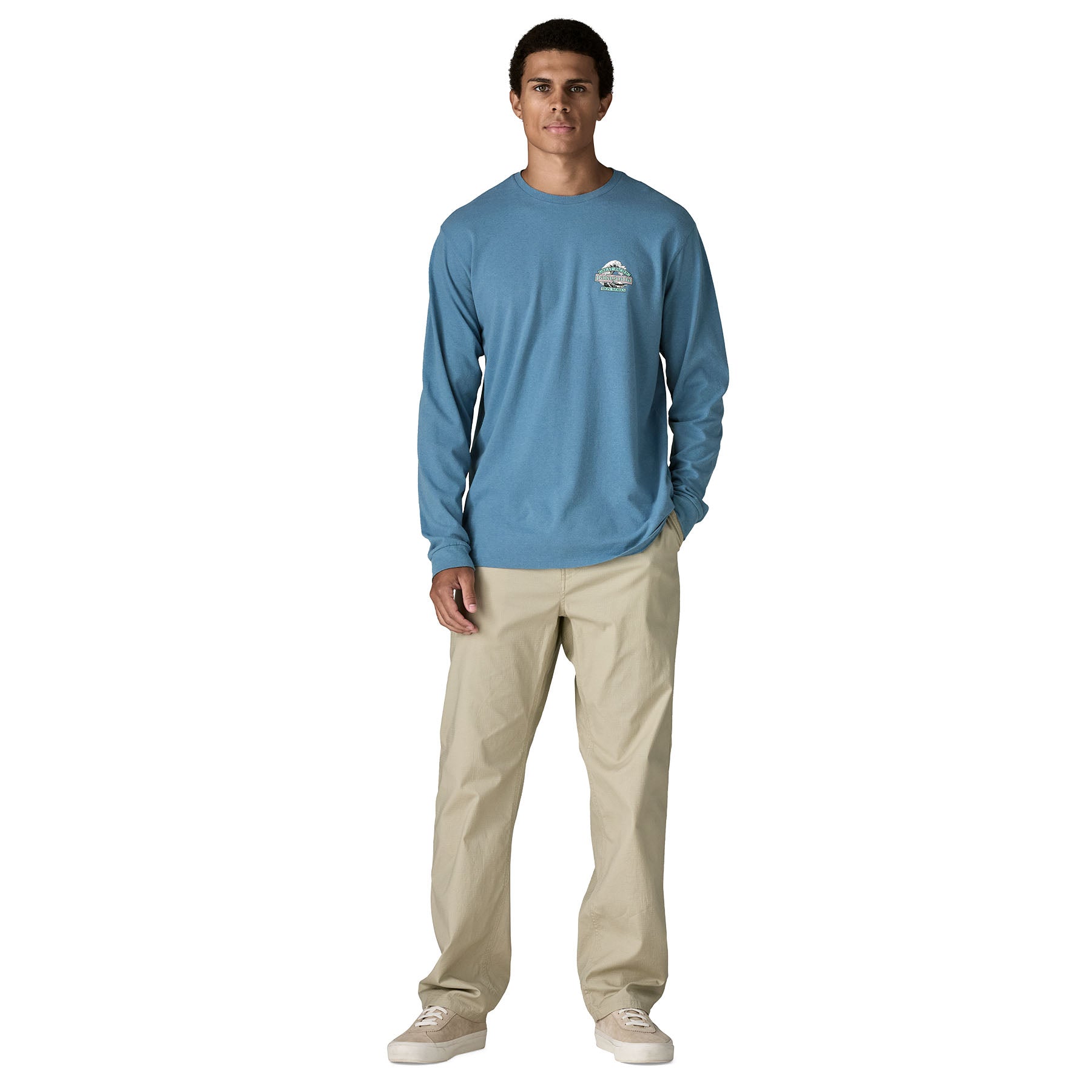 Men's Long-Sleeved Great Waves Responsibili-Tee®
