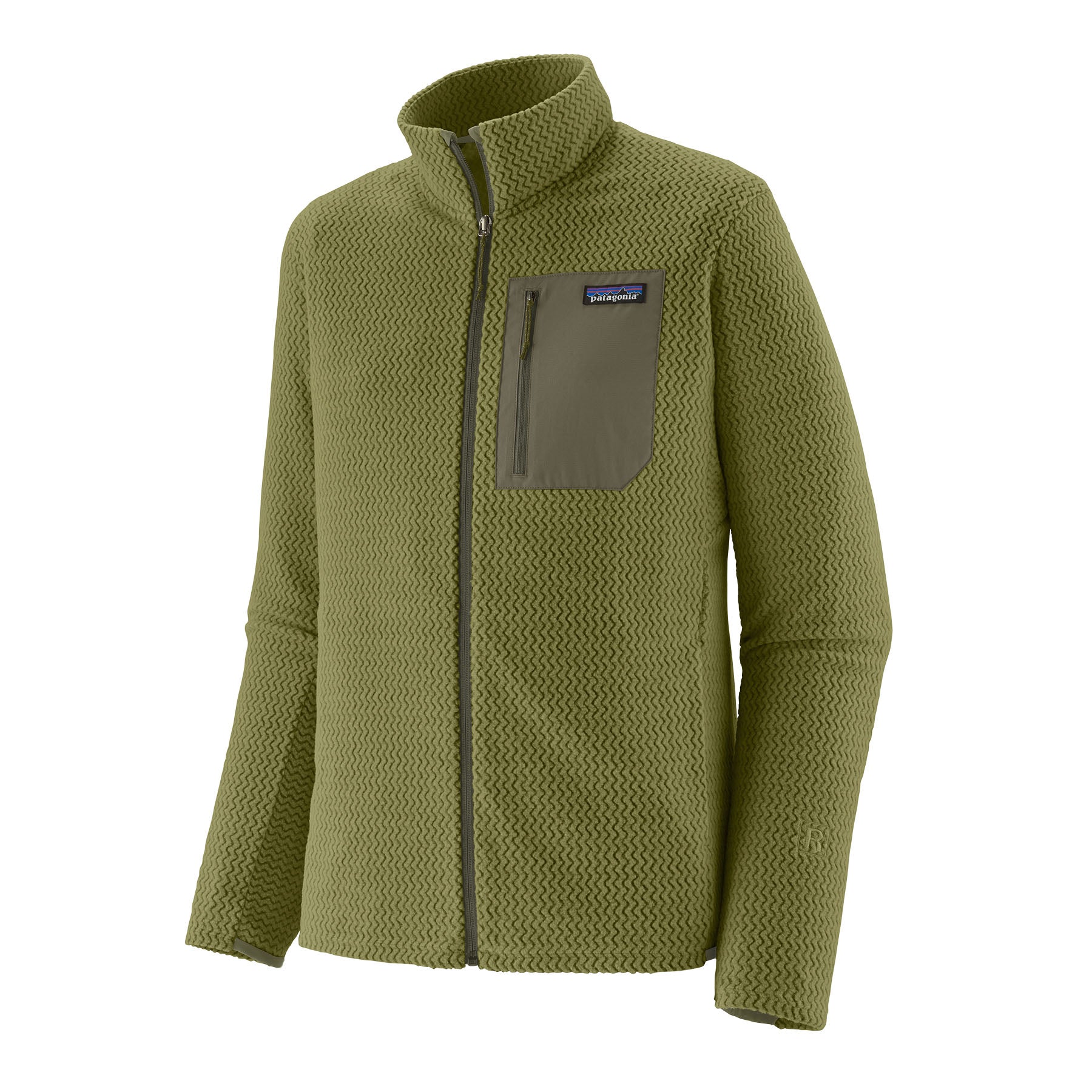 Patagonia Men's R1® Air Fleece Midlayer Jacket - Caper Green
