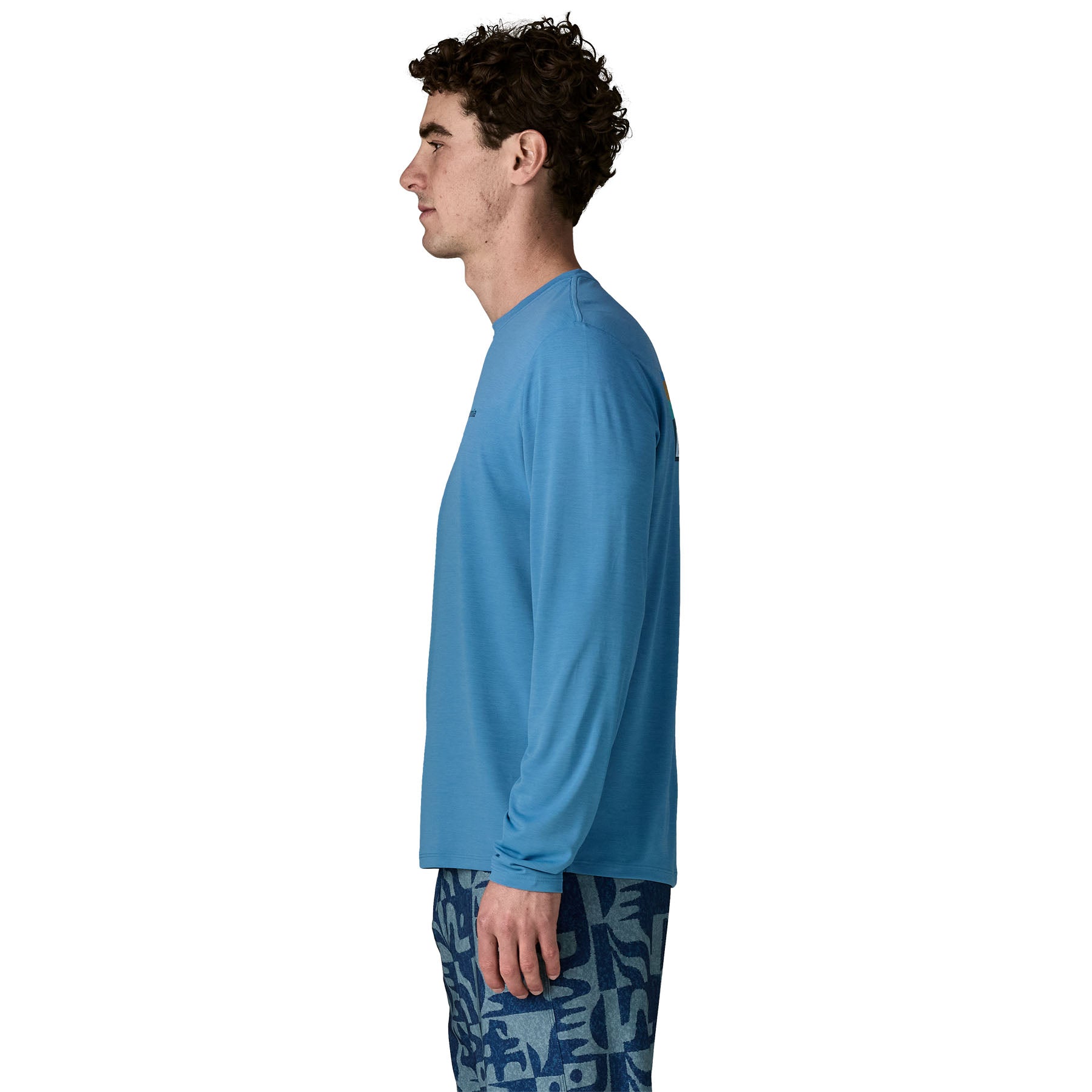 Men's Long-Sleeved Capilene® Cool Daily Shirt - Boardshort Logo