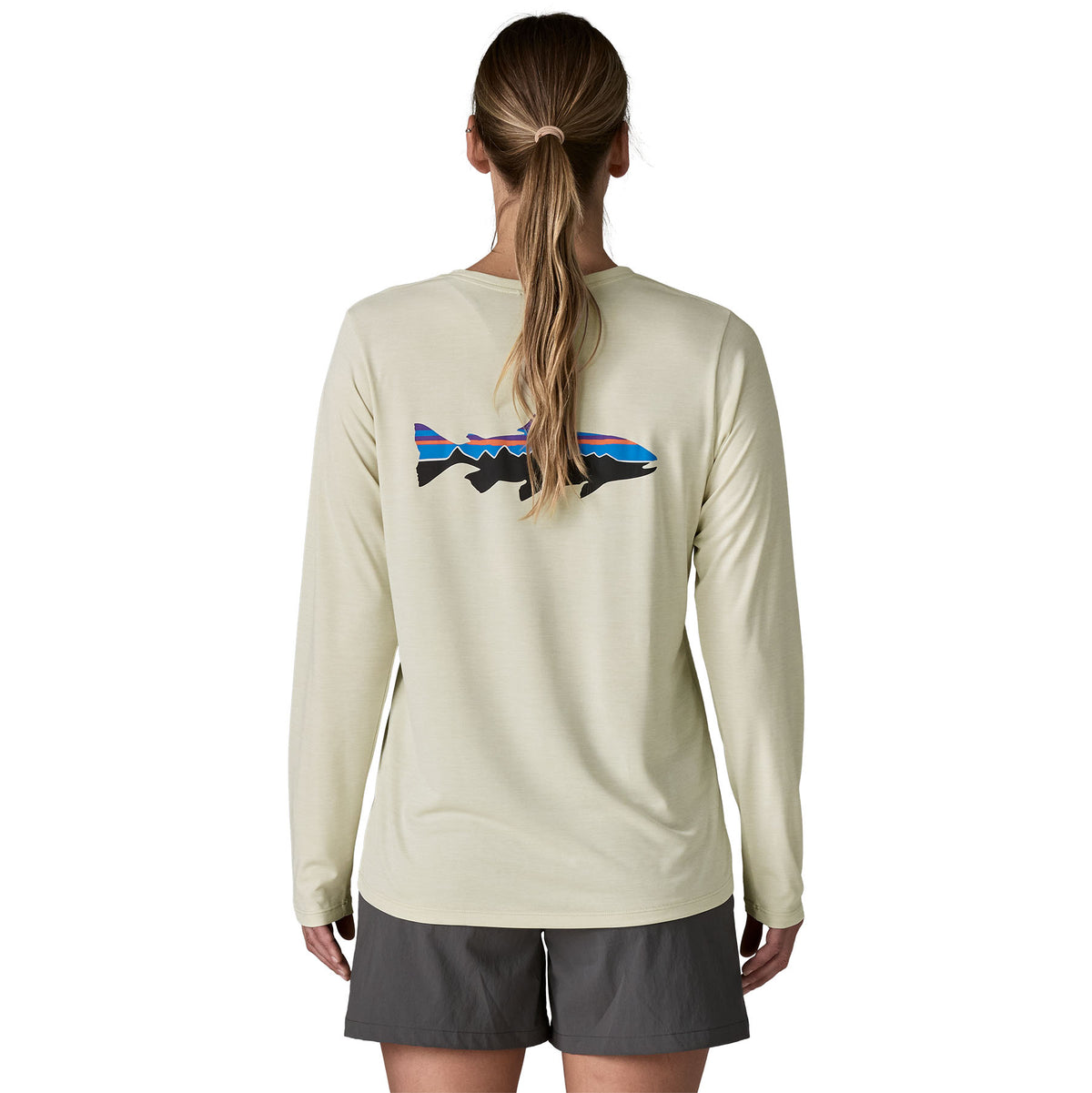 Women's Long-Sleeved Capilene® Cool Daily Shirt - Fitz Roy Trout