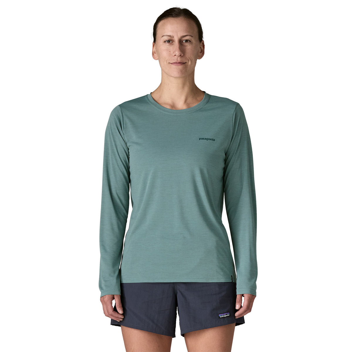 Women's Long-Sleeved Capilene® Cool Daily Shirt - Boardshort Logo