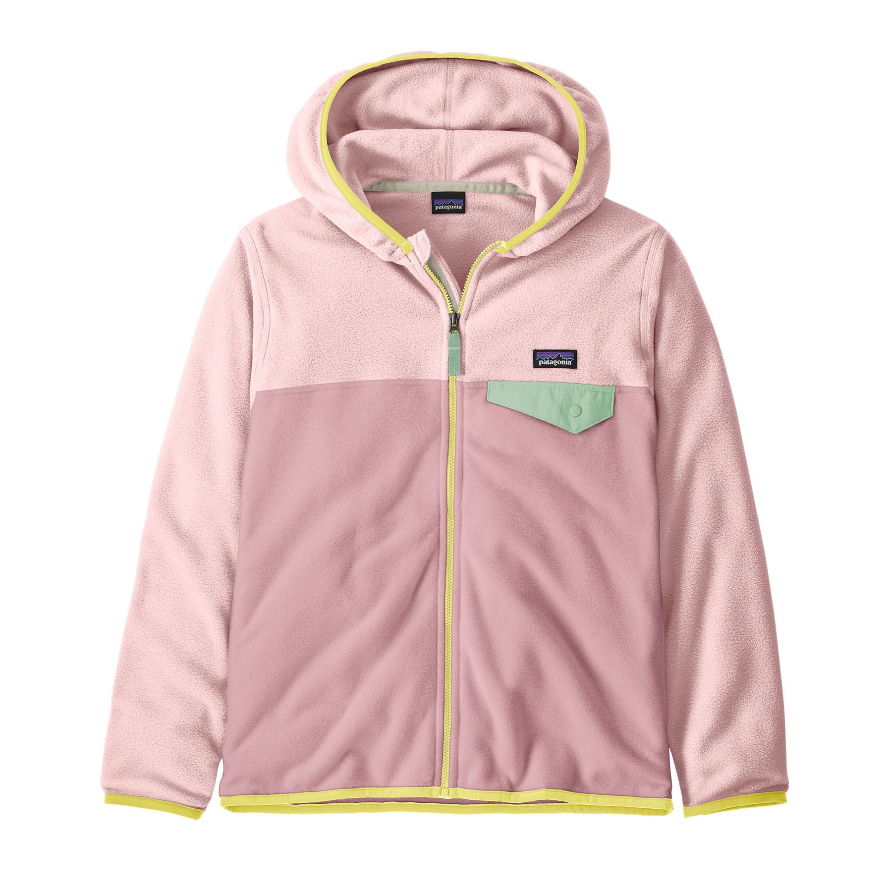 Patagonia Kids' Micro D® Snap-T® Fleece Jacket - Quiet Violet