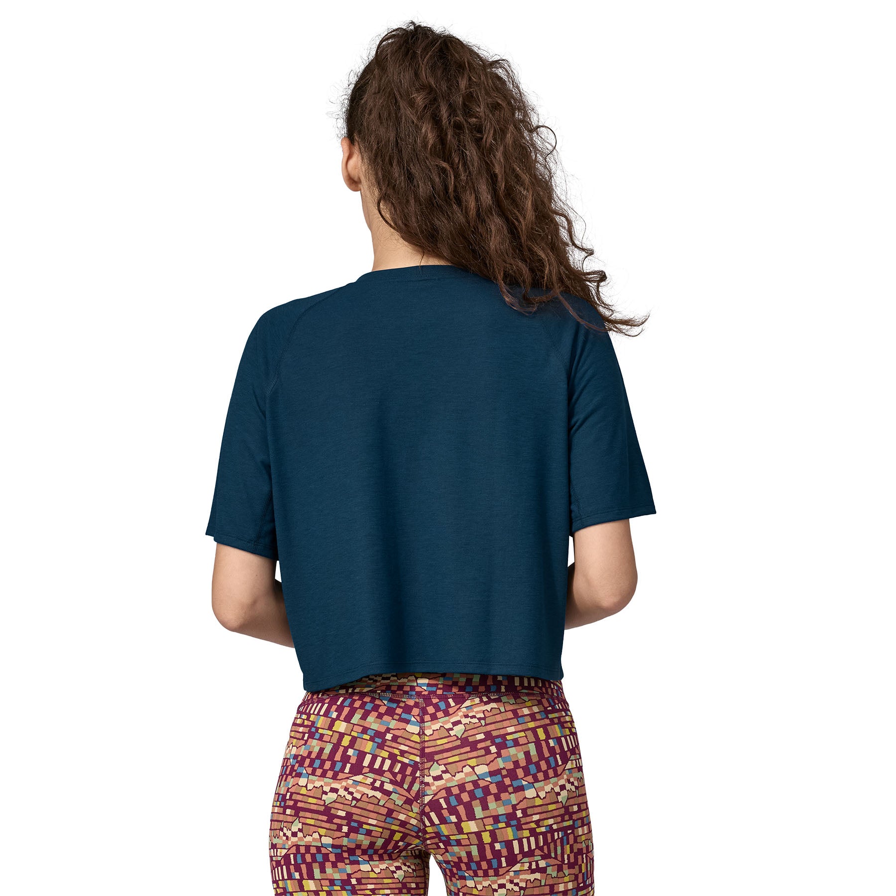 Women's Short-Sleeved Capilene® Cool Trail Cropped Shirt