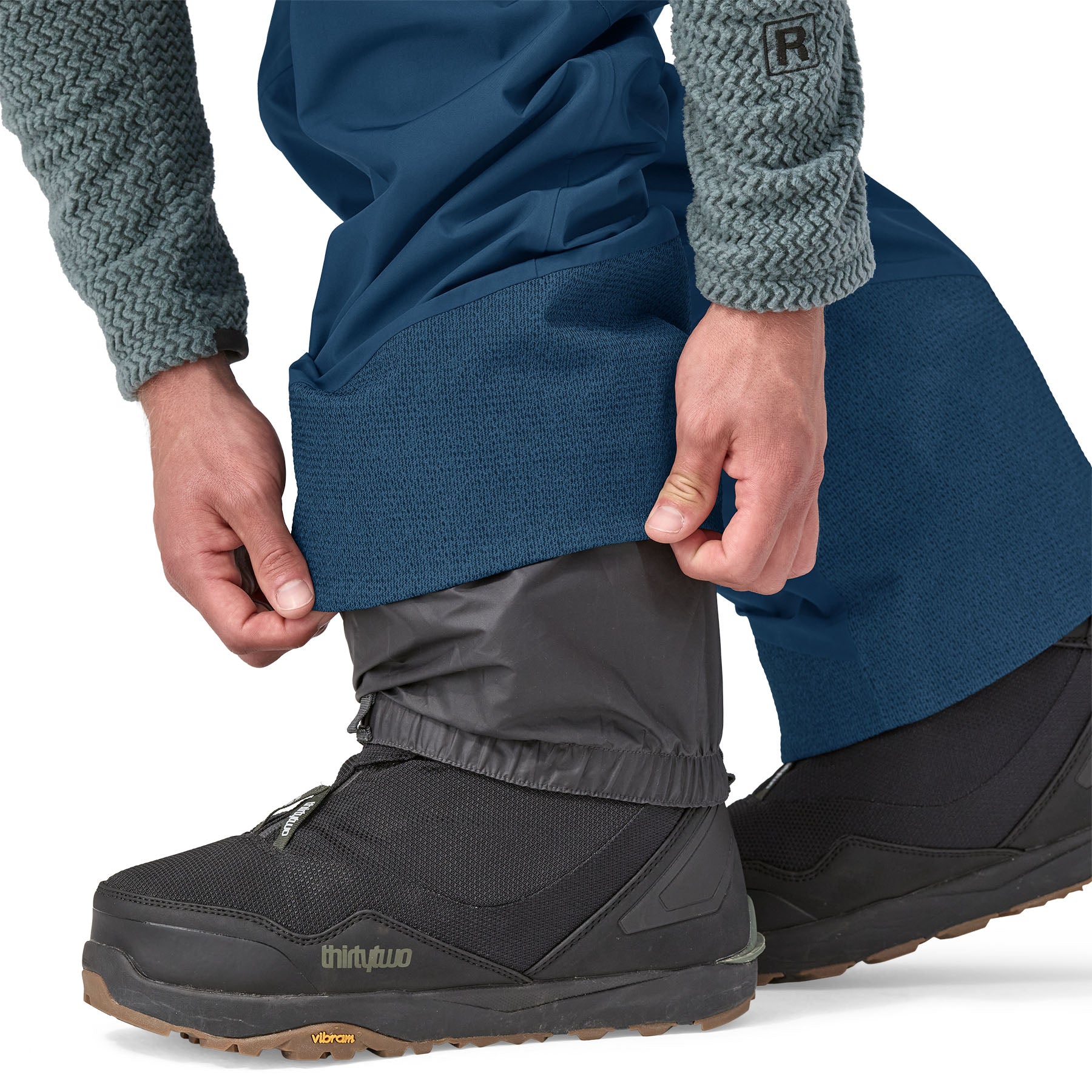 Patagonia Men's Storm Shift Ski/Snowboard Pants - Short - Black