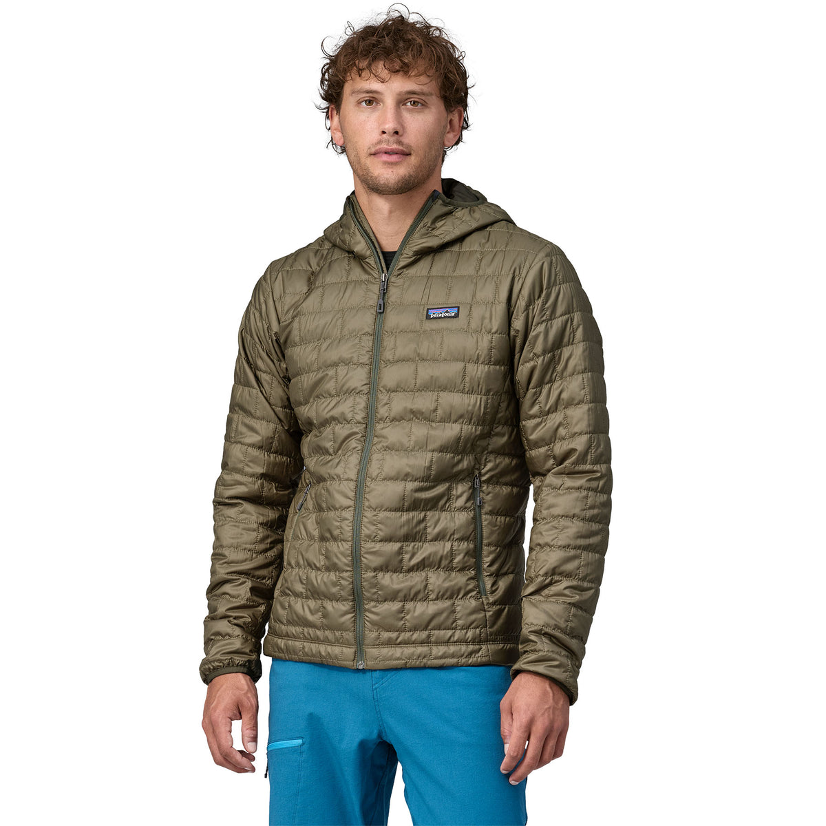 Patagonia Men's Nano Puff® Insulated Hoody Sage Khaki