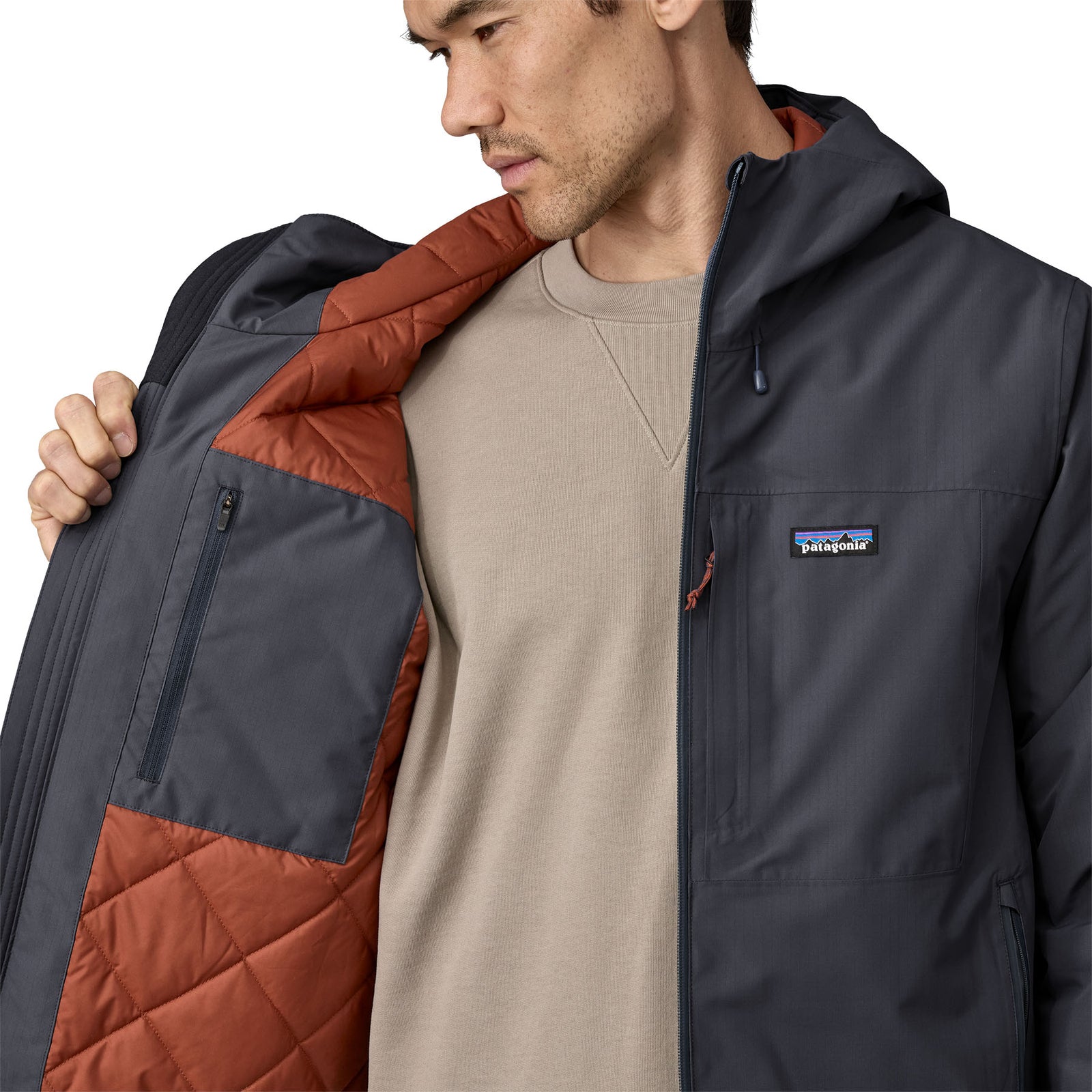 Patagonia Men's Windshadow Waterproof Jacket - Smolder Blue