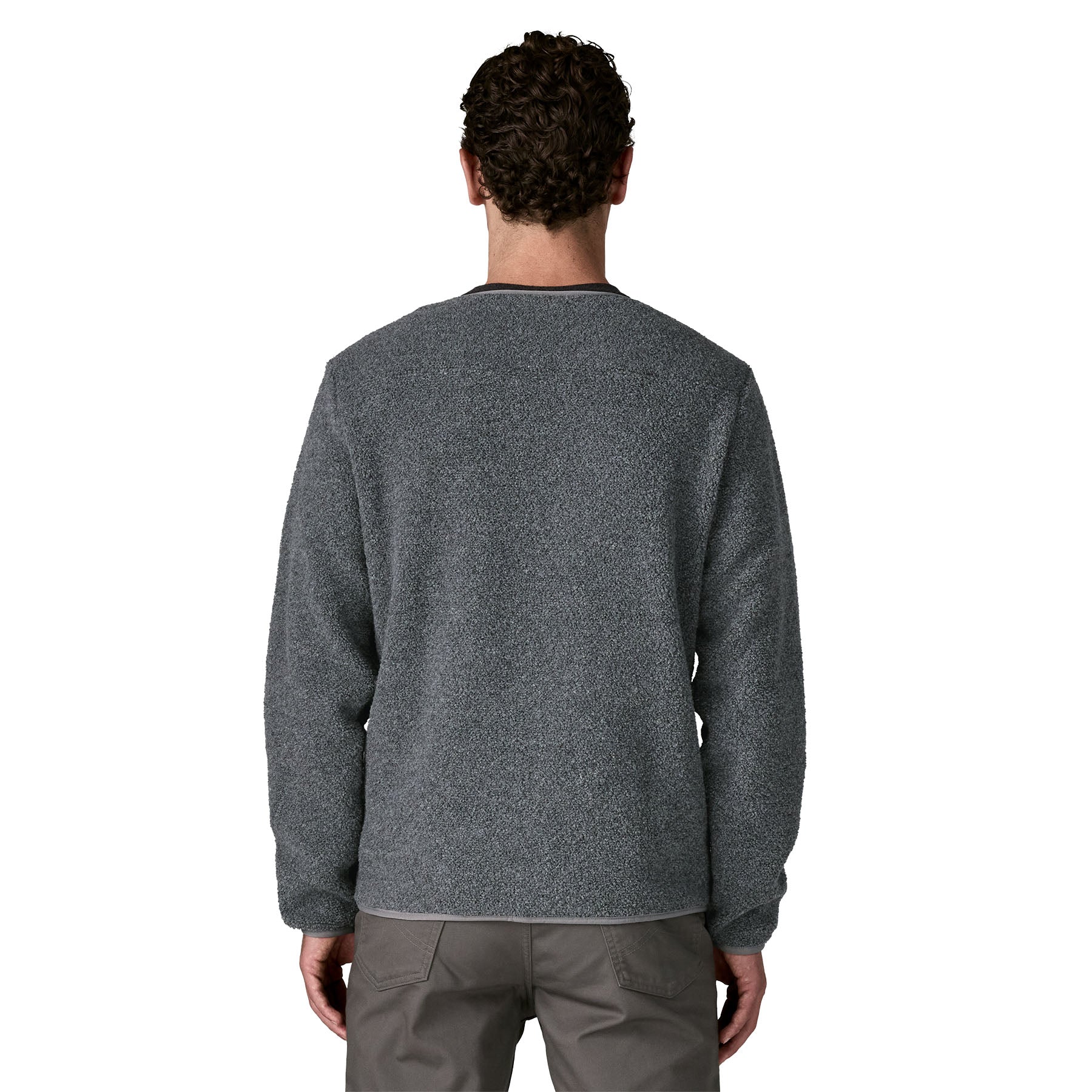 Patagonia Men's Reclaimed Fleece Cardigan - Noble Grey