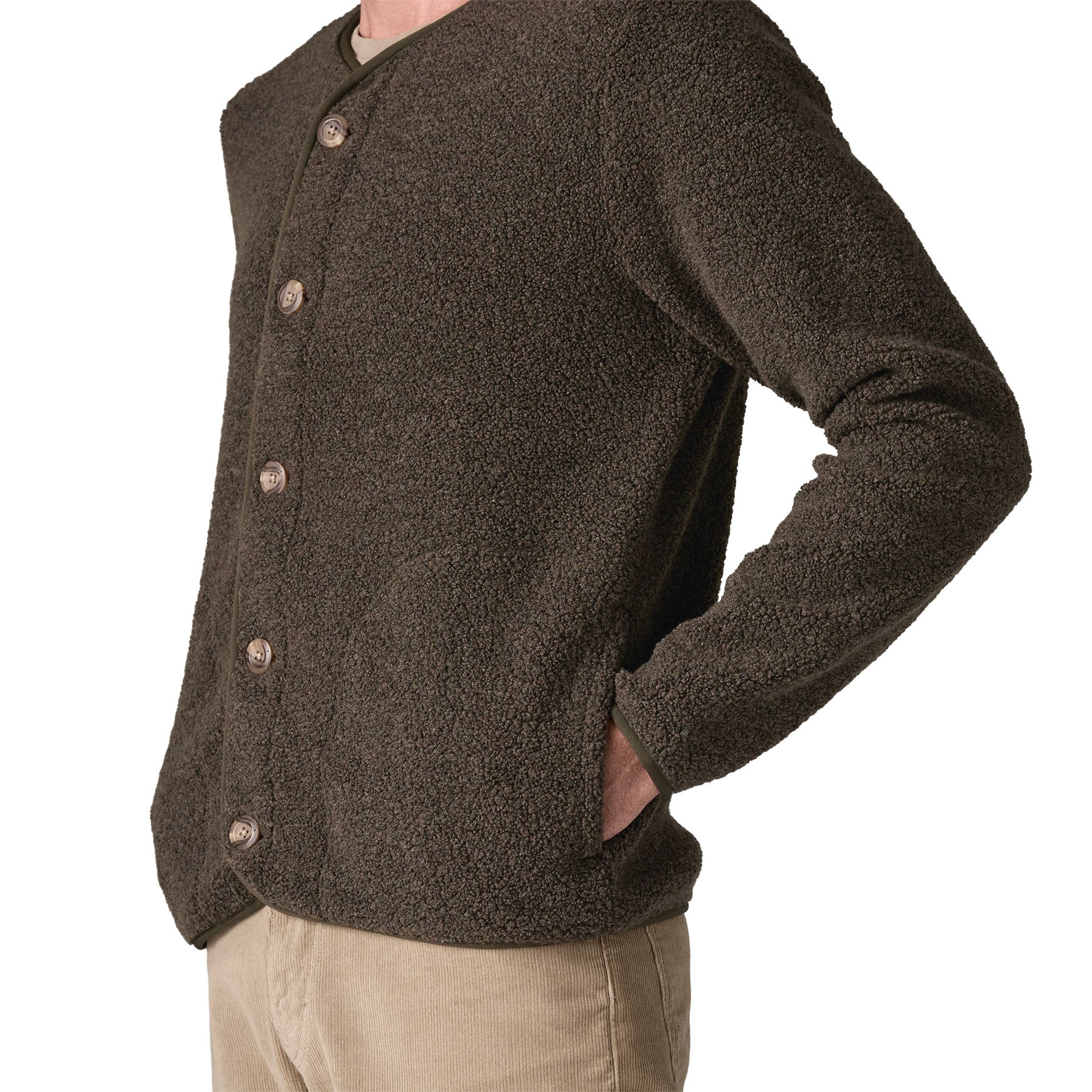 Men's Reclaimed Fleece Cardigan