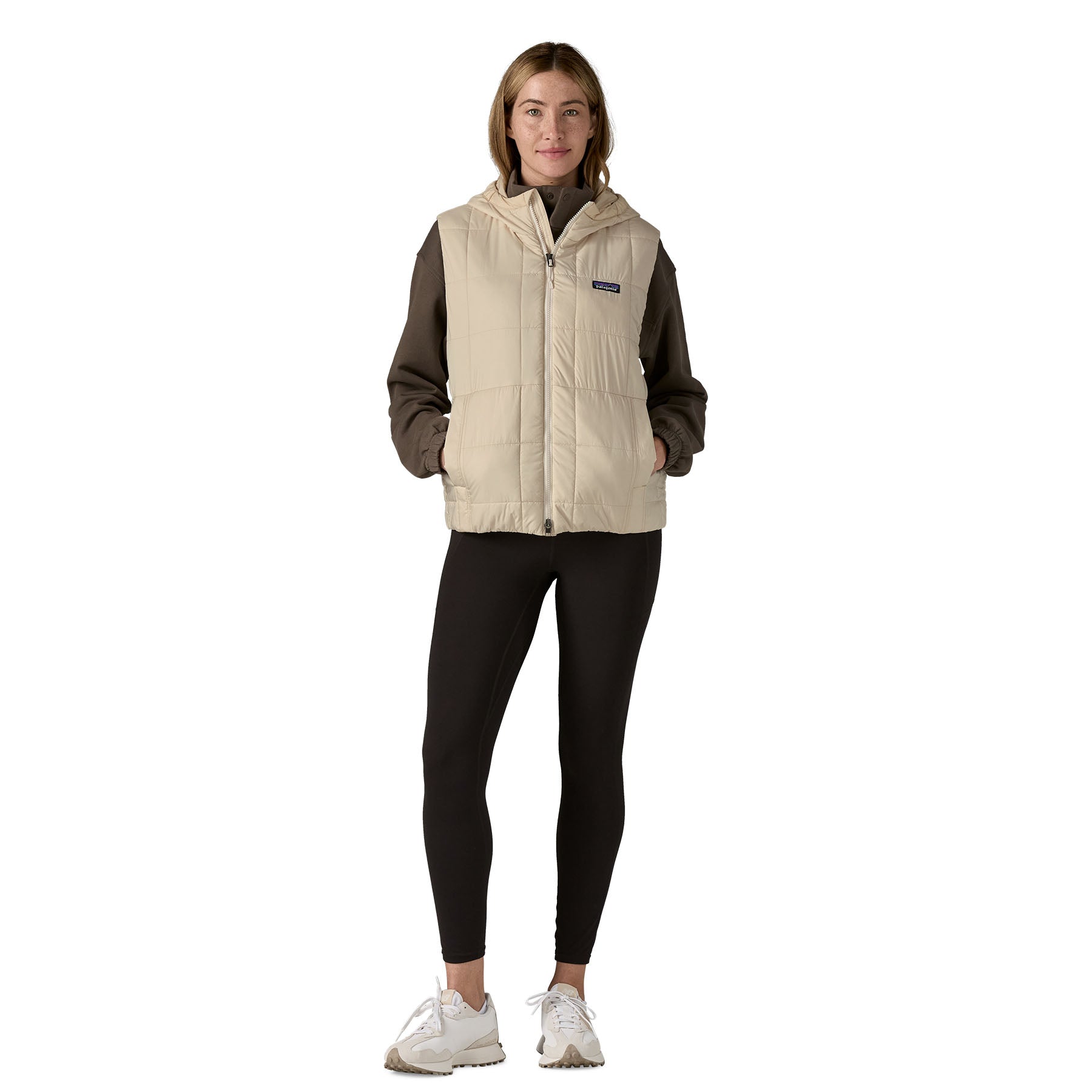 Patagonia Women's Light Gust Insulated Hooded Vest - Black