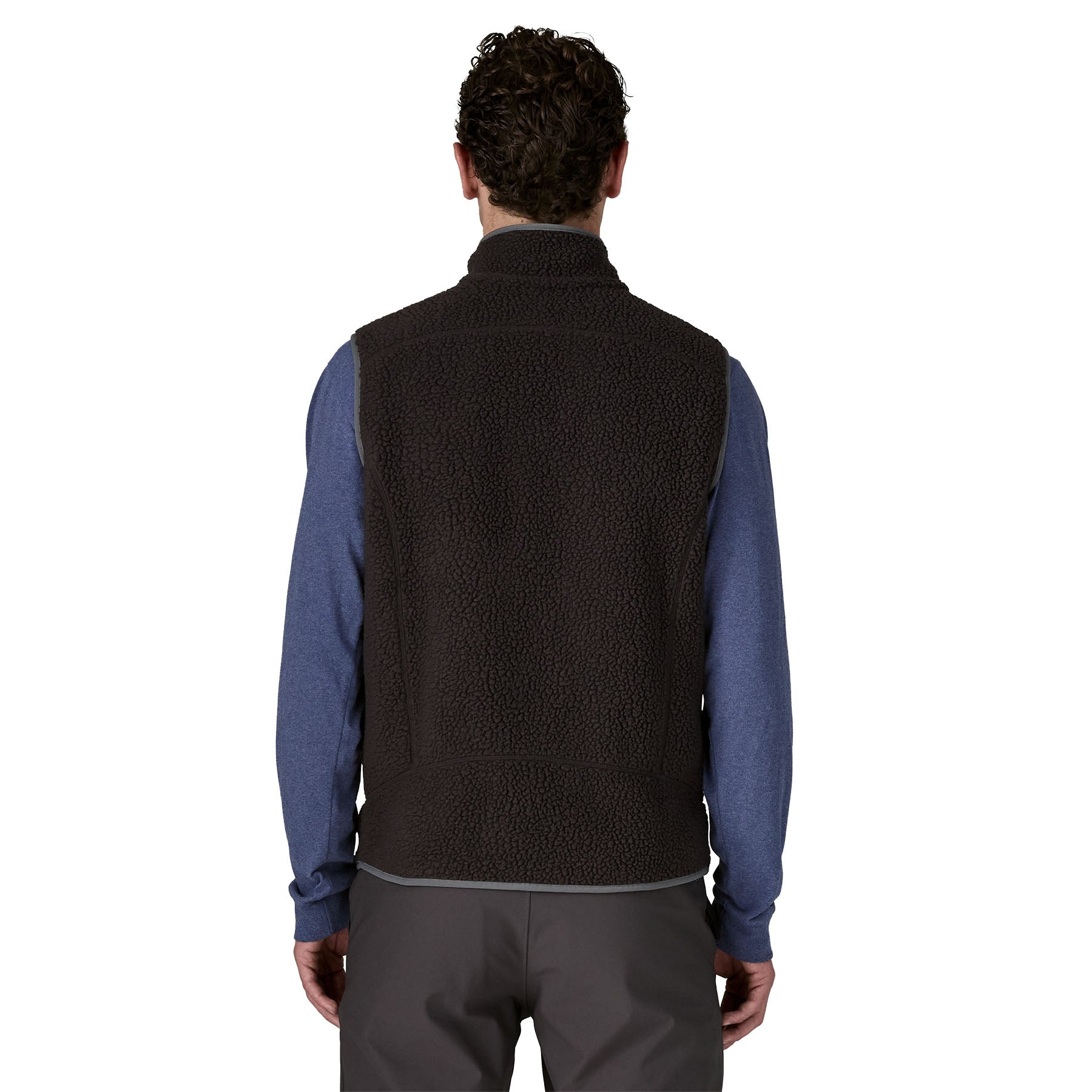Men's Retro Pile Fleece Vest