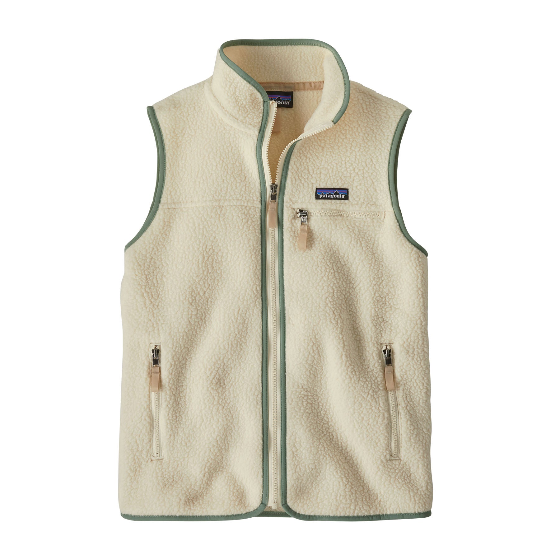 Women's Retro Pile Fleece Vest