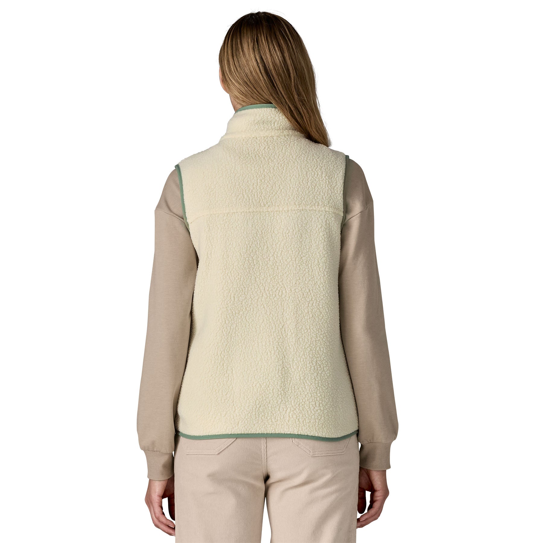 Women's Retro Pile Fleece Vest