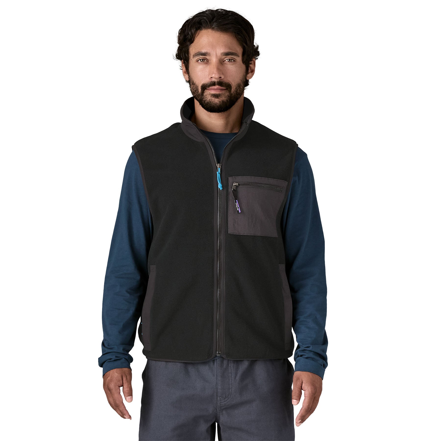 Patagonia Men's Synchilla® Fleece Vest - Black Solid
